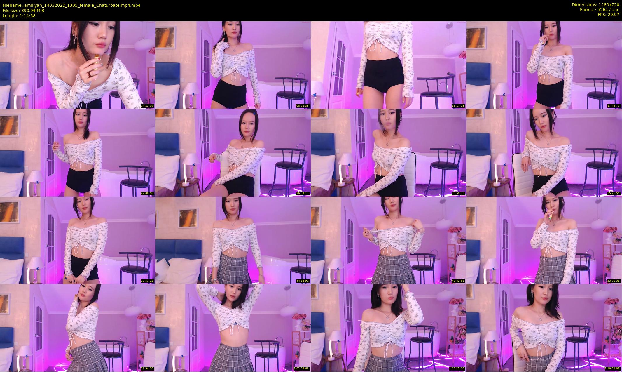 amiliyan — 75 minute Chaturbate female cam show recording, 720p, Mar 14, 2022