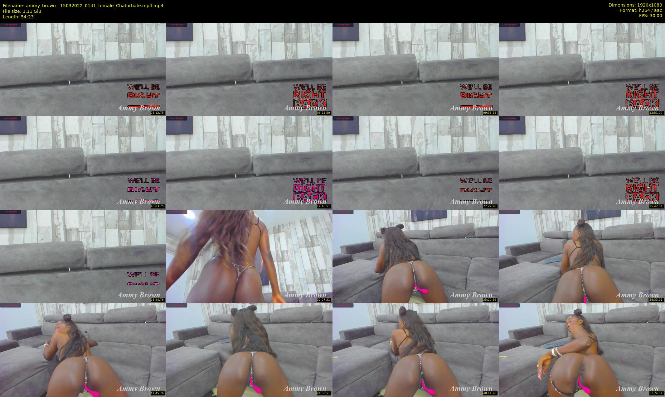 ammy_brown_ — 55 minute Chaturbate female cam show recording, 1080p, Mar 15, 2022