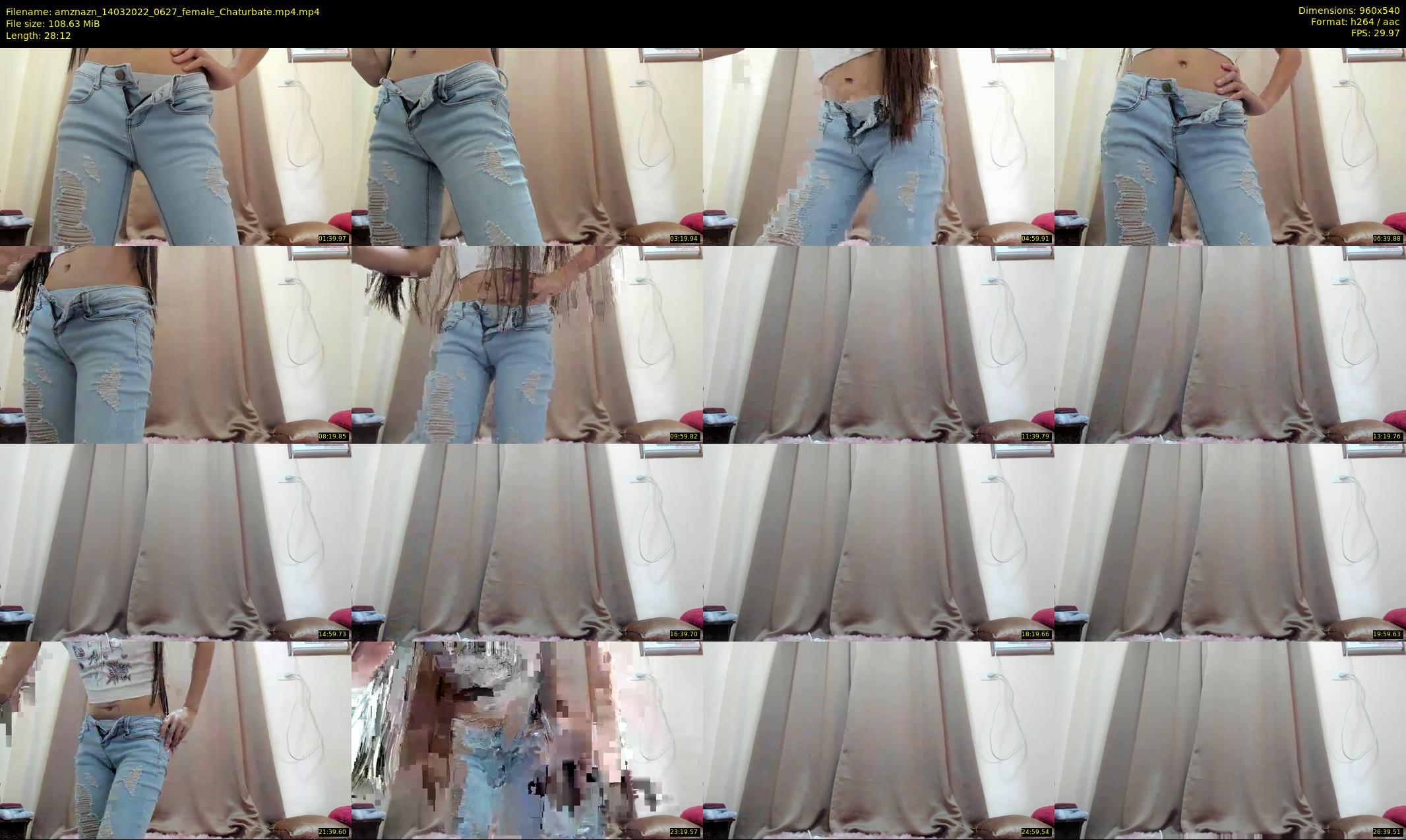 amznazn — 29 minute Chaturbate female cam show recording, 480p, Mar 14, 2022