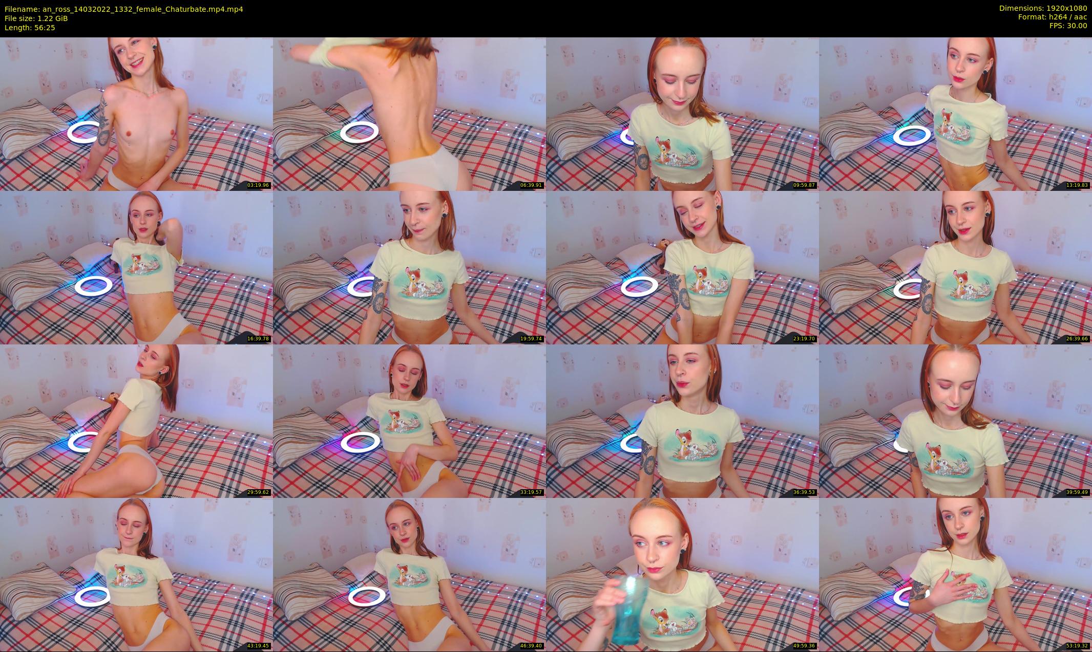 an_ross — 57 minute Chaturbate female cam show recording, 1080p, Mar 14, 2022