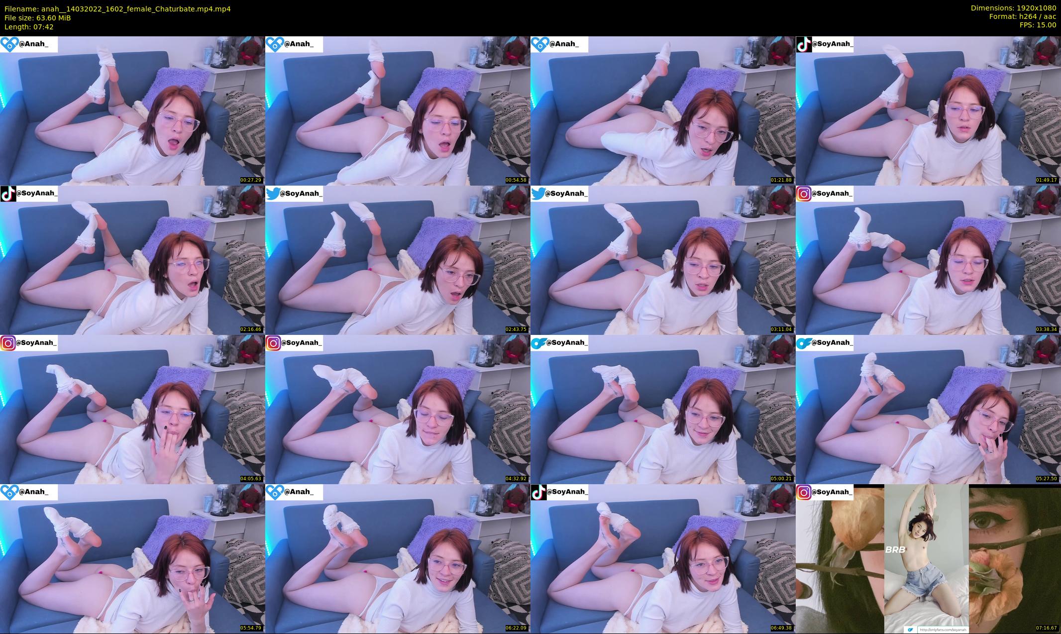 anah_ — 8 minute Chaturbate female cam show recording, 1080p, Mar 14, 2022