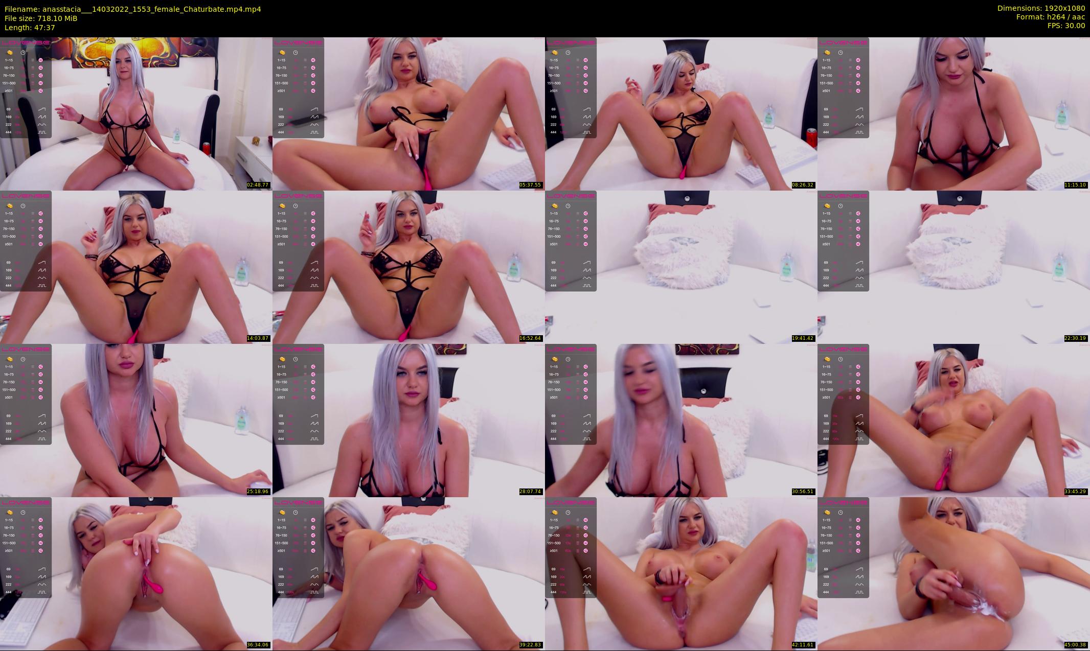 anasstacia__ — 48 minute Chaturbate female cam show recording, 1080p, Mar 14, 2022