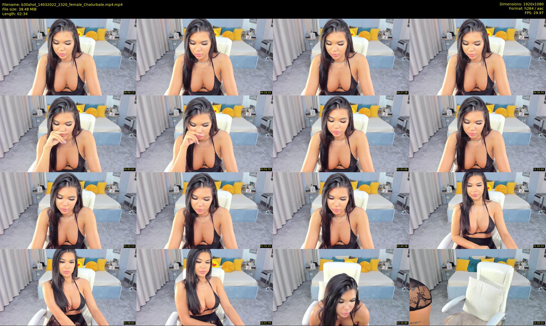 b3llahot — 3 minute Chaturbate female cam show recording, 1080p, Mar 14, 2022