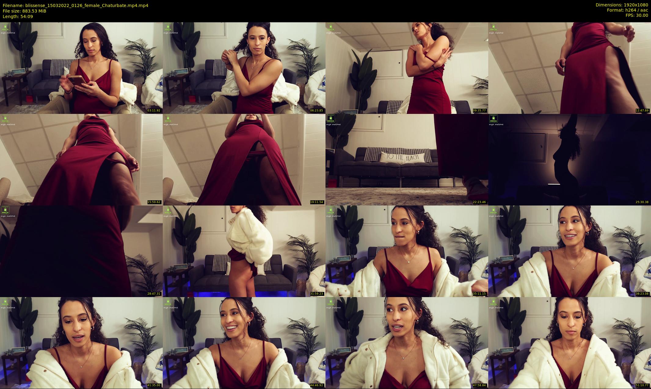 blissense — 55 minute Chaturbate female cam show recording, 1080p, Mar 15, 2022