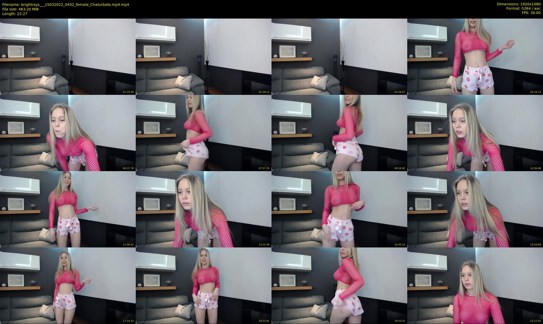 brightrays__ — 23 minute Chaturbate female cam show recording, 1080p, Mar 15, 2022