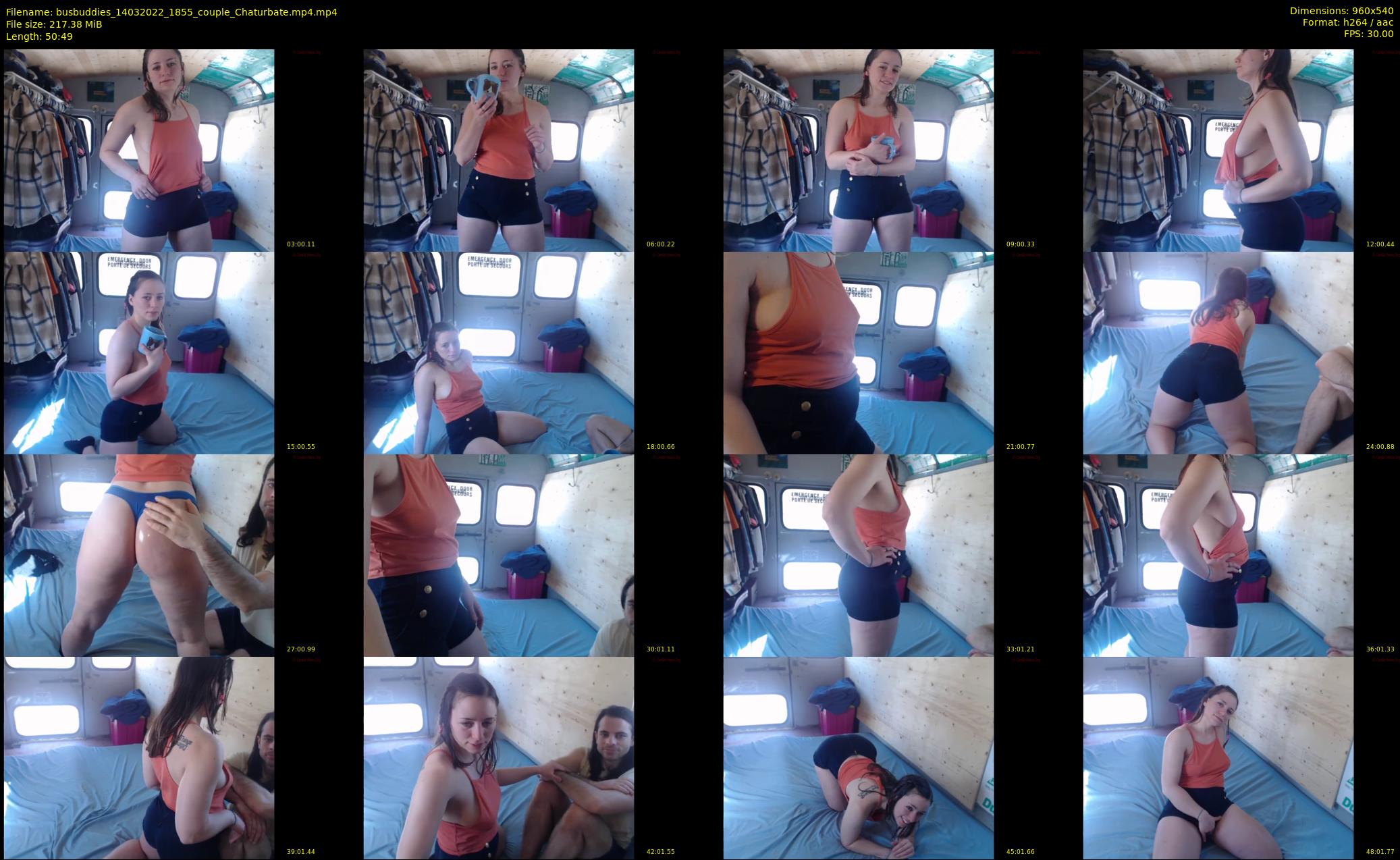 busbuddies — 51 minute Chaturbate couple cam show recording, 480p, Mar 14, 2022
