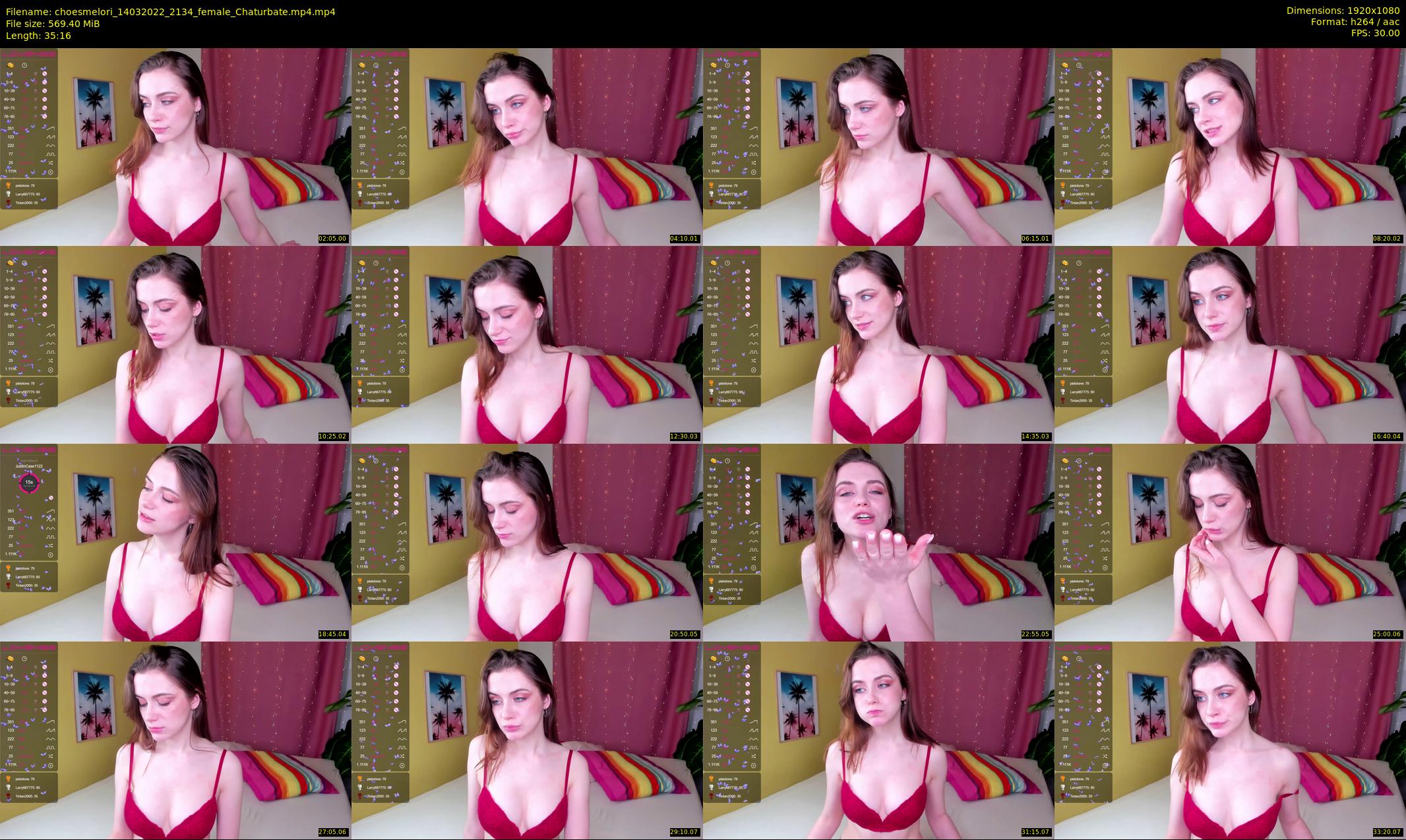 choesmelori — 36 minute Chaturbate couple cam show recording, 1080p, Mar 14, 2022