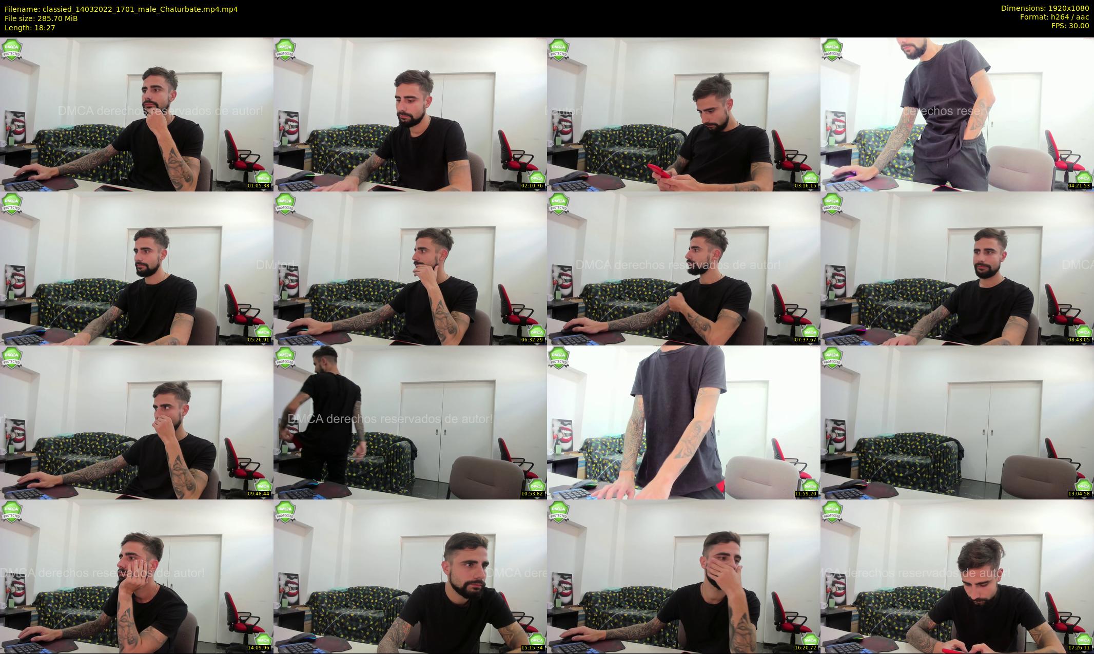 classied — 19 minute Chaturbate male cam show recording, 1080p, Mar 14, 2022