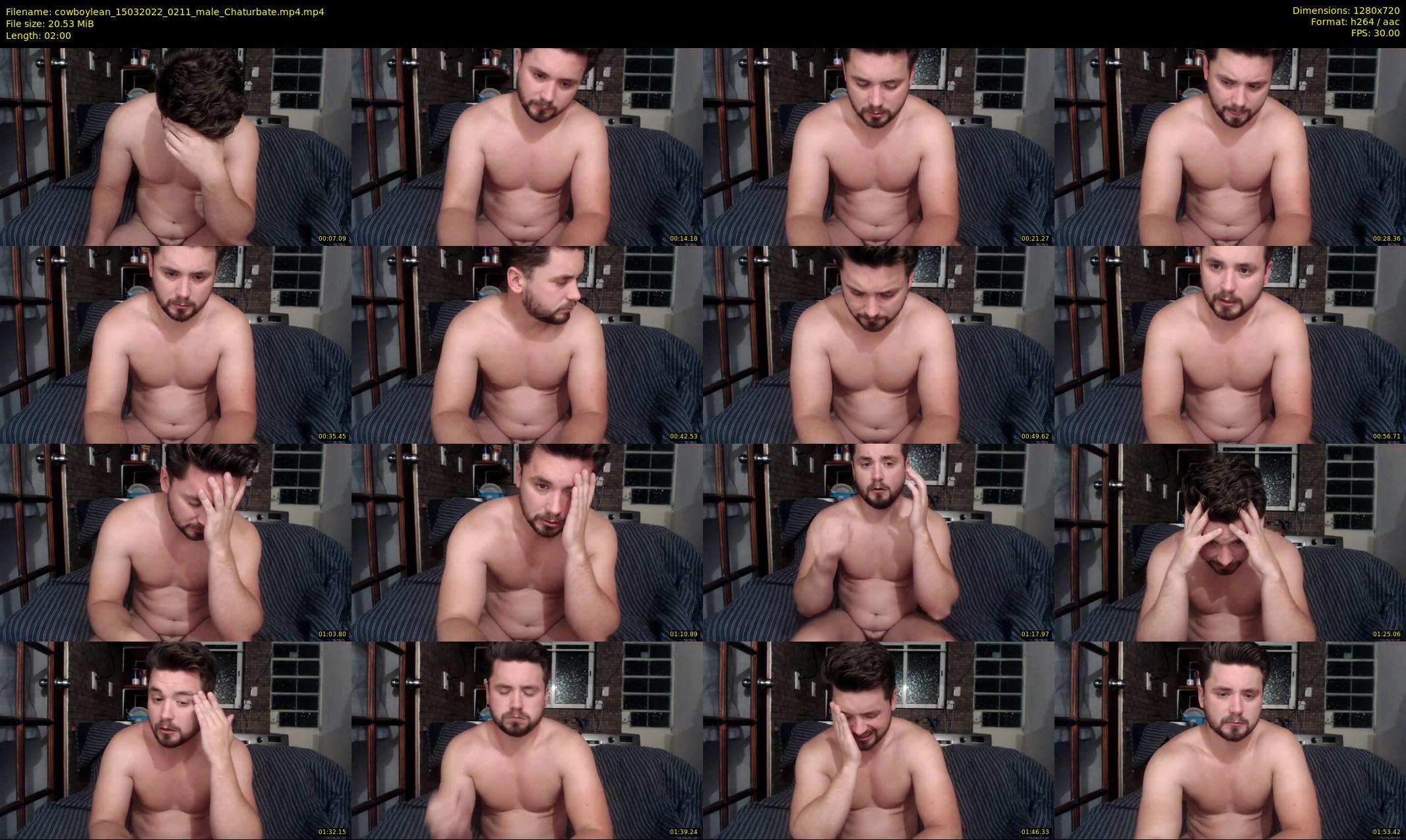 cowboylean — 2 minute Chaturbate male cam show recording, 720p, Mar 15, 2022