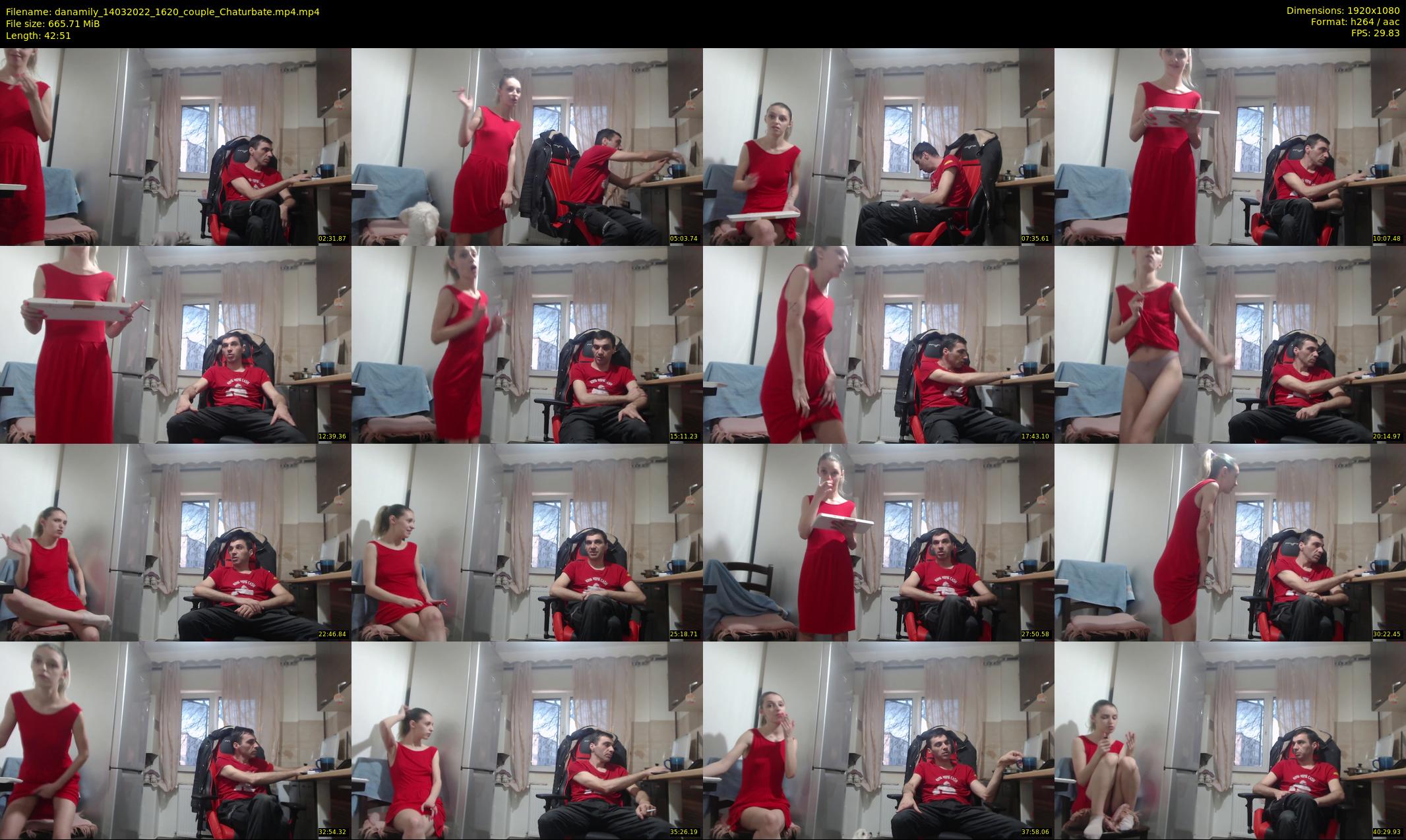 danamily — 43 minute Chaturbate female cam show recording, 1080p, Mar 14, 2022