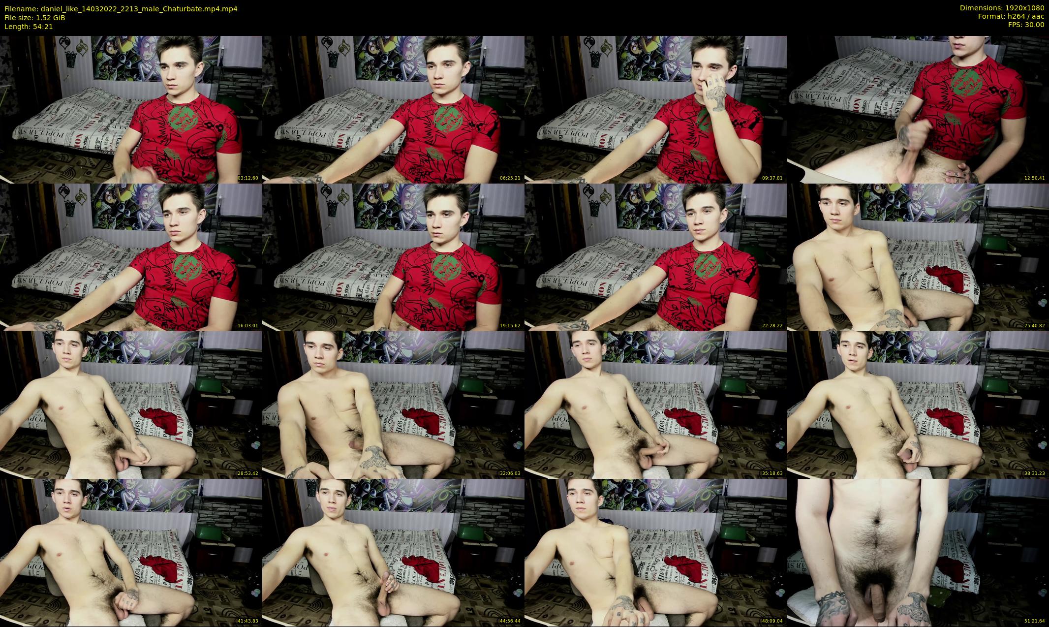 daniel_like — 55 minute Chaturbate male cam show recording, 1080p, Mar 14, 2022