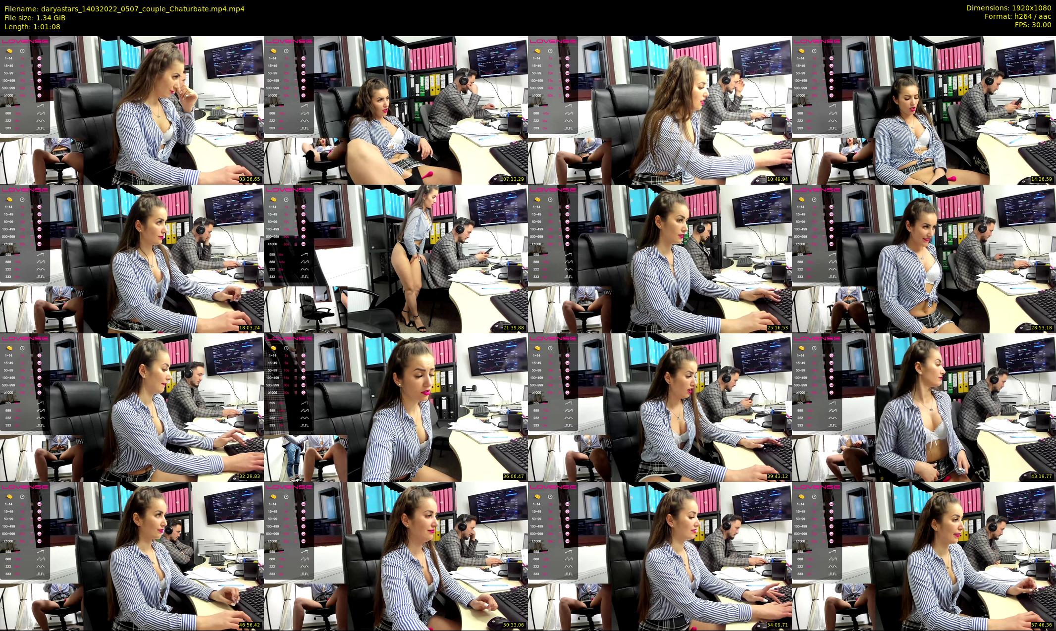 daryastars — 62 minute Chaturbate couple cam show recording, 1080p, Mar 14, 2022