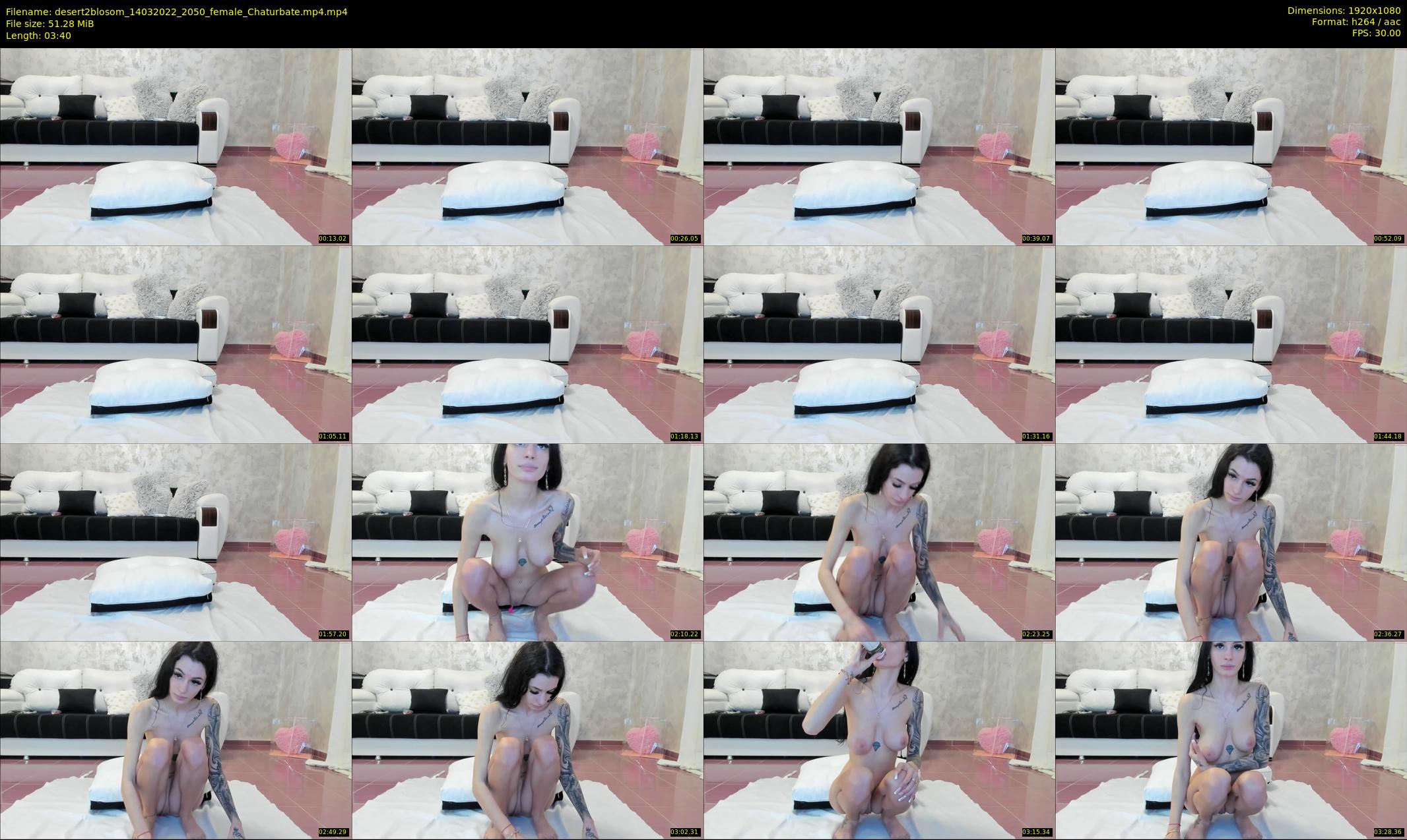 desert2blosom — 4 minute Chaturbate female cam show recording, 1080p, Mar 14, 2022