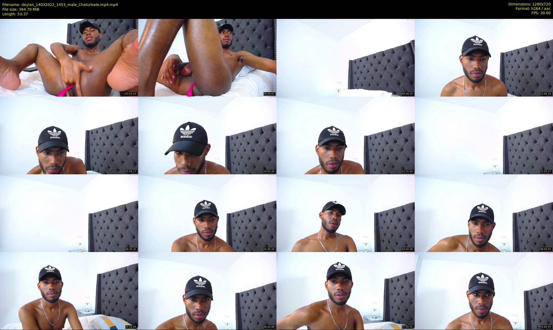deyian — 54 minute Chaturbate male cam show recording, 720p, Mar 14, 2022