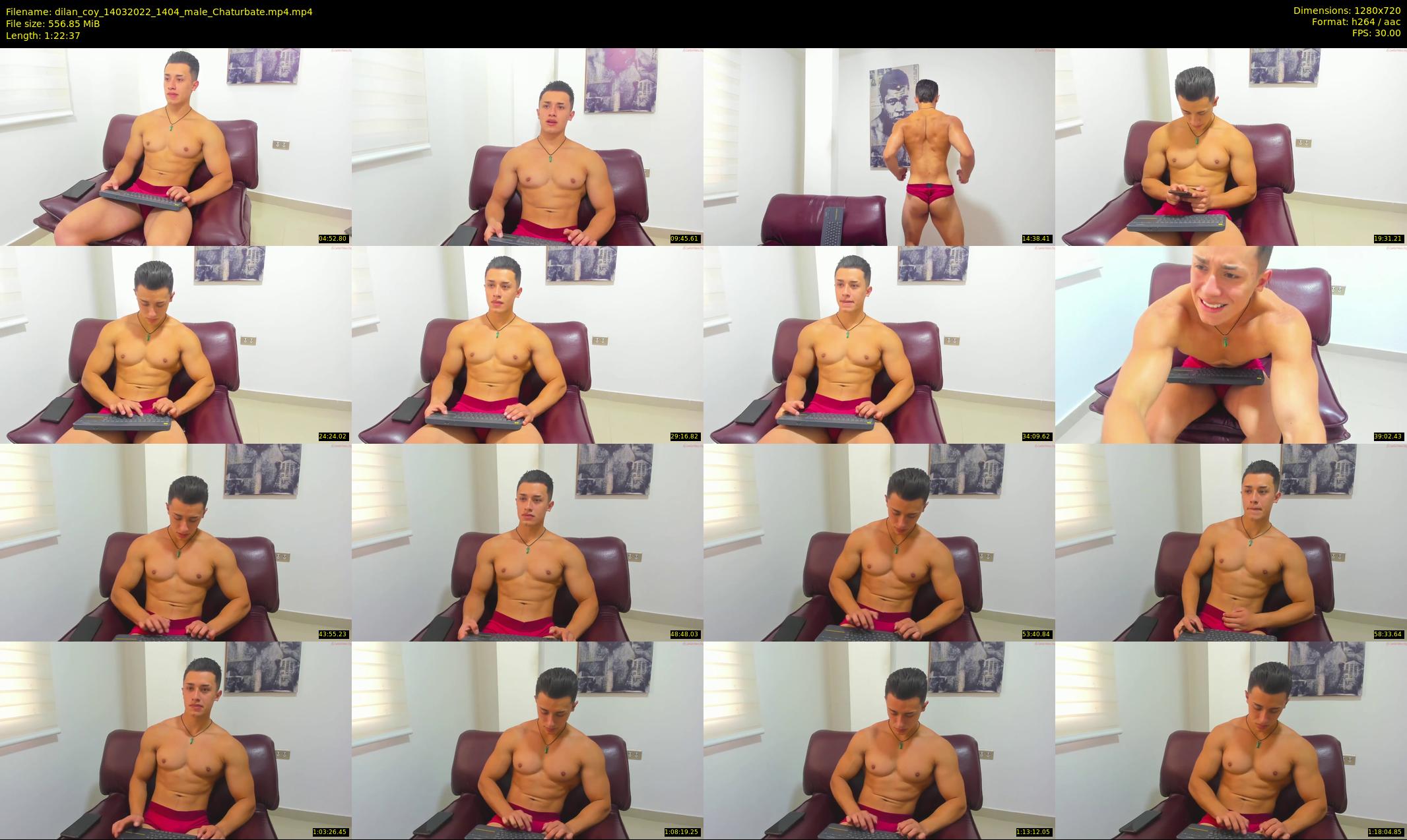 dilan_coy — 83 minute Chaturbate male cam show recording, 720p, Mar 14, 2022