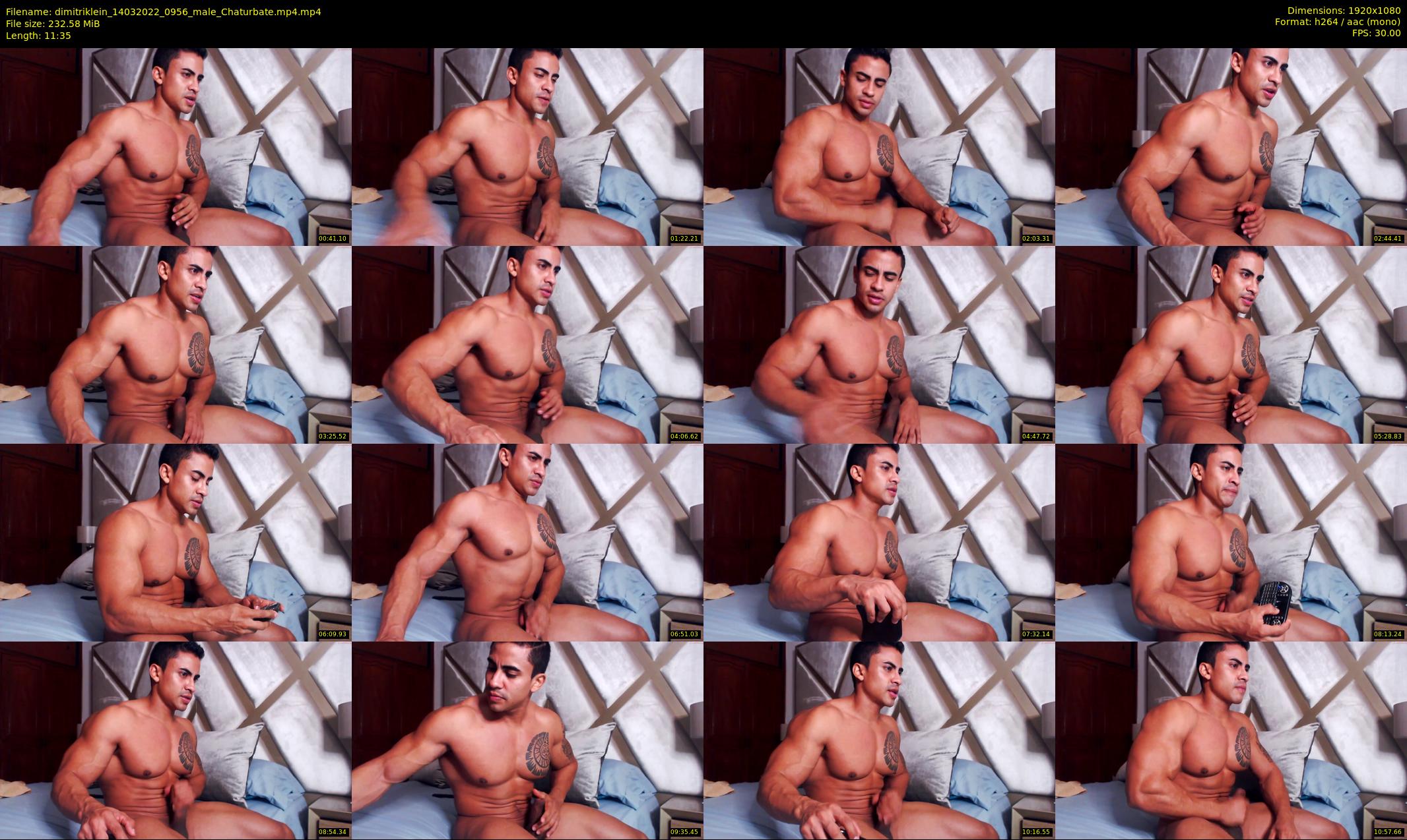 dimitriklein — 12 minute Chaturbate male cam show recording, 1080p, Mar 14, 2022