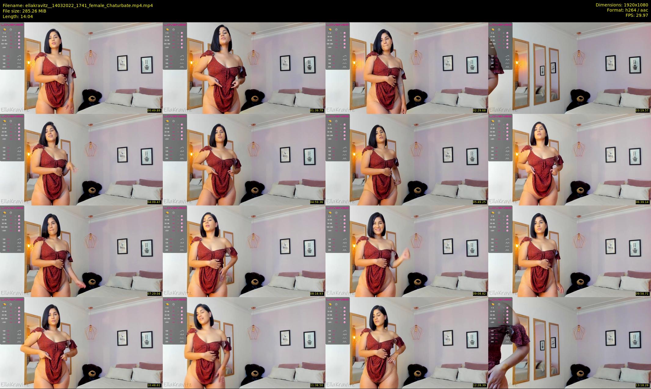 ellakravitz_ — 15 minute Chaturbate female cam show recording, 1080p, Mar 14, 2022
