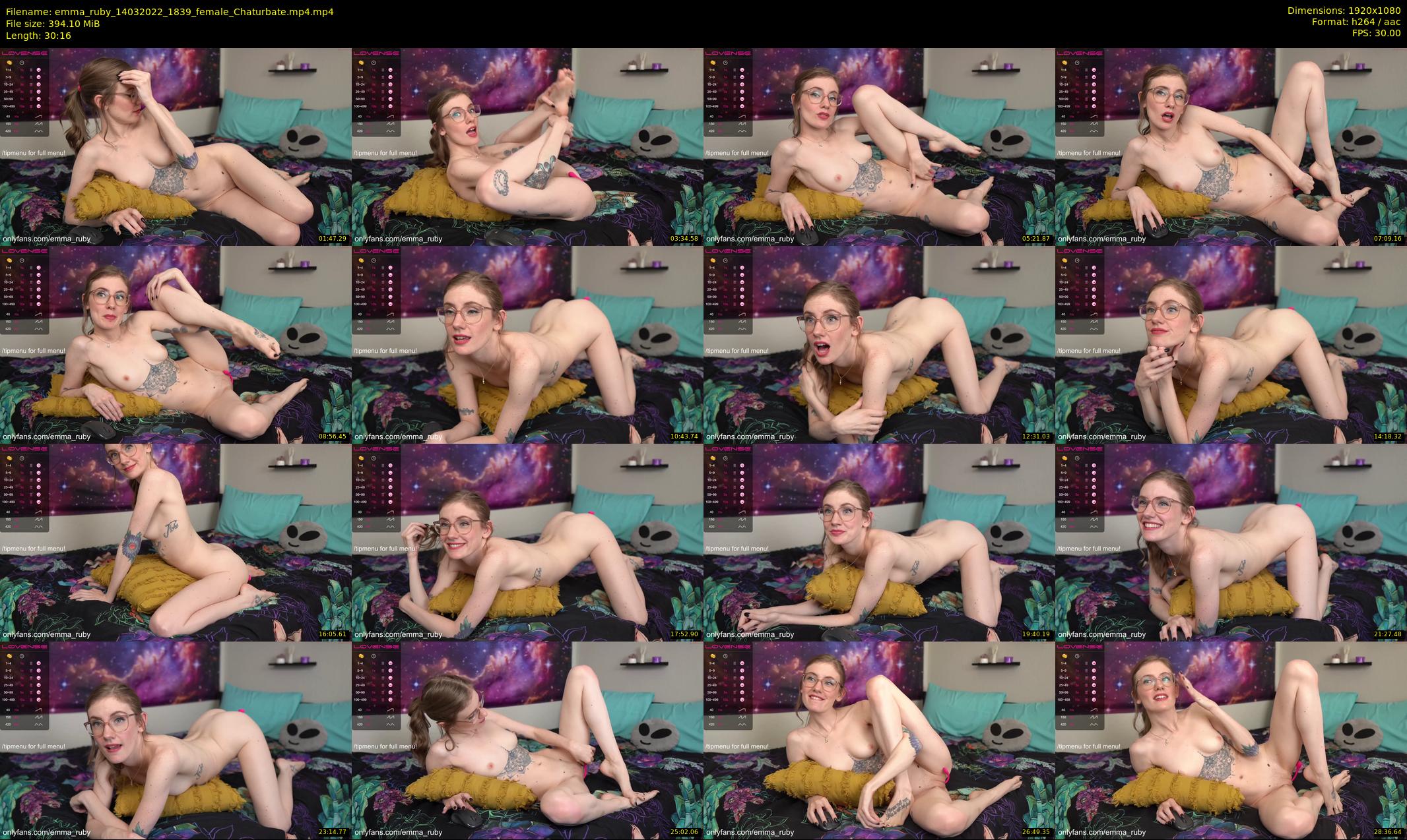 emma_ruby — 31 minute Chaturbate female cam show recording, 1080p, Mar 14, 2022