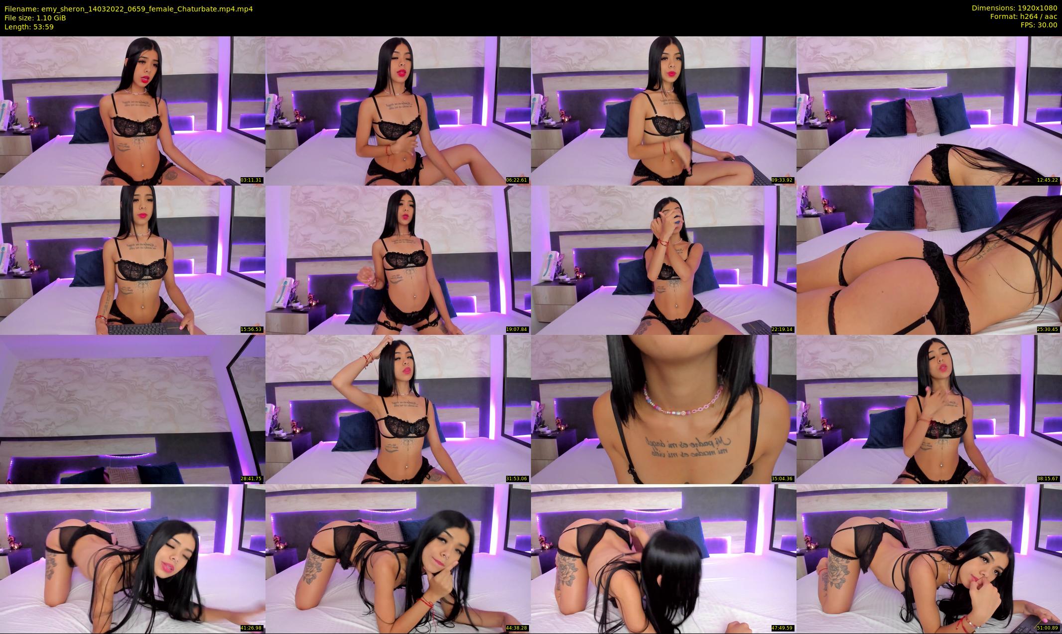 emy_sheron — 54 minute Chaturbate female cam show recording, 1080p, Mar 14, 2022