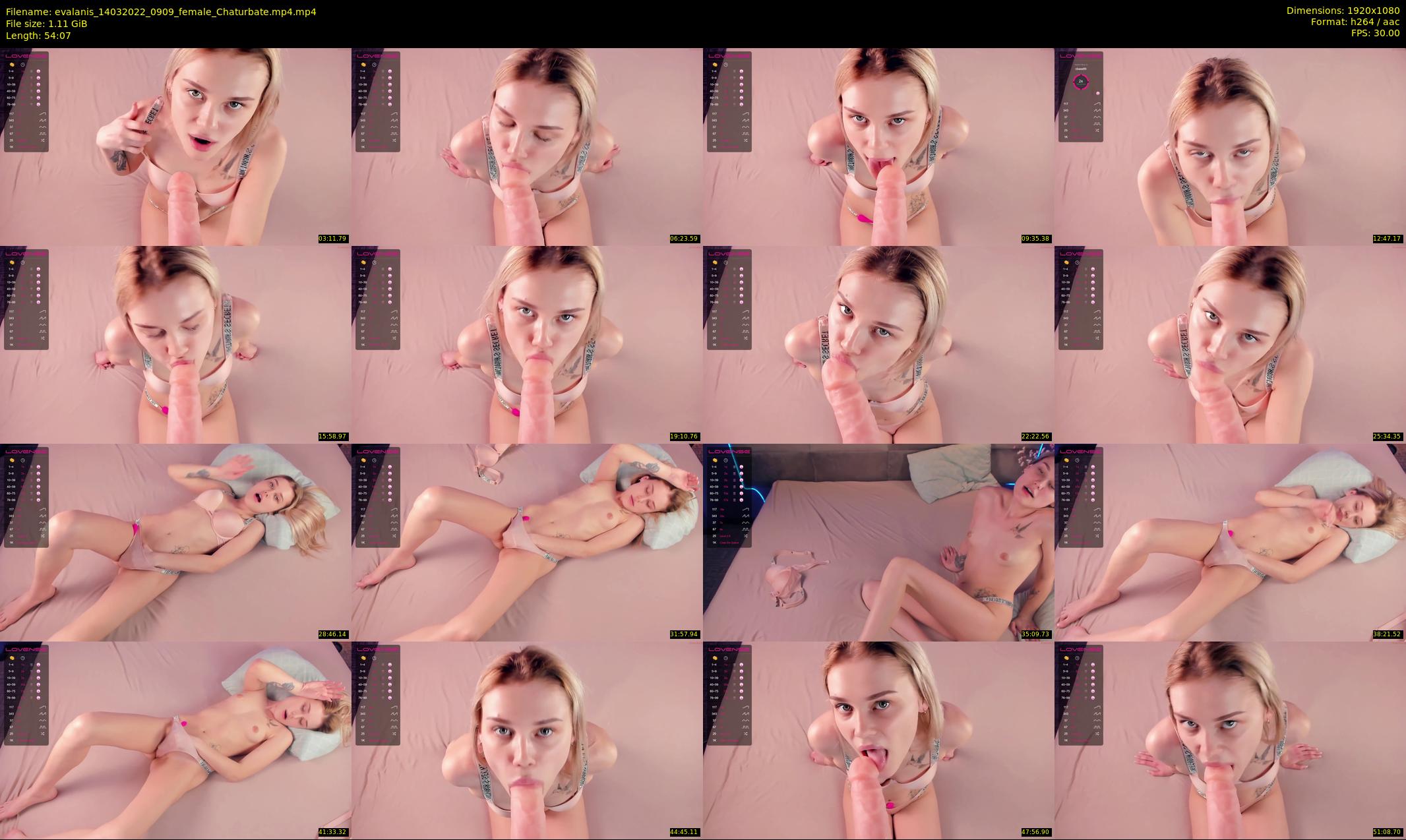 evalanis — 55 minute Chaturbate couple cam show recording, 1080p, Mar 14, 2022