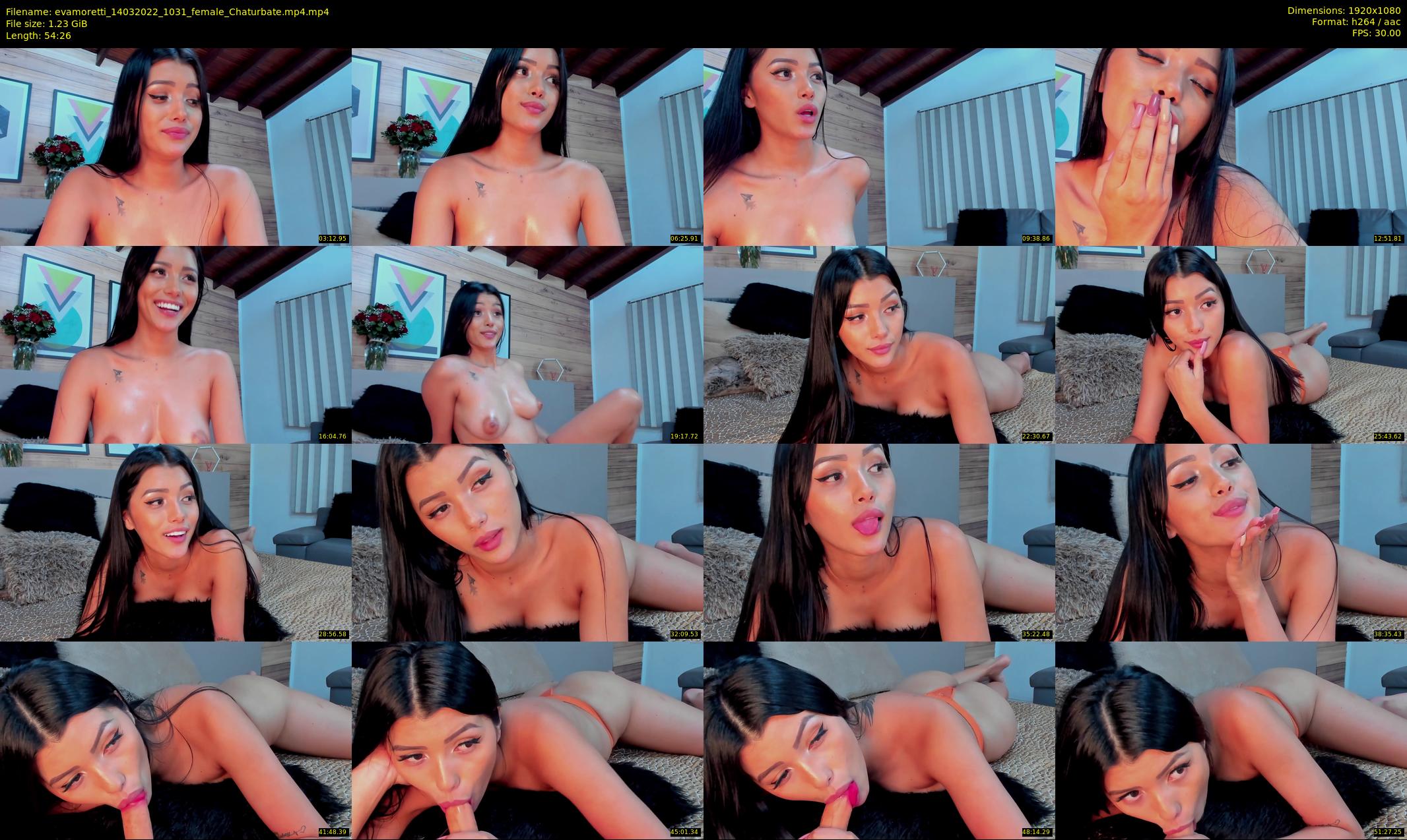 evamoretti — 55 minute Chaturbate female cam show recording, 1080p, Mar 14, 2022