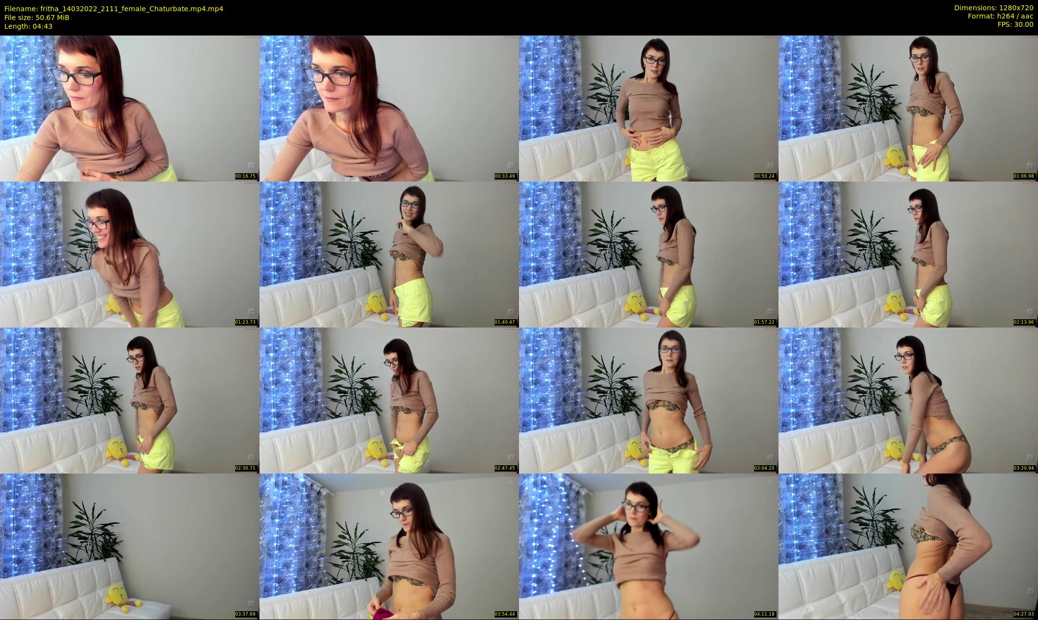 fritha — 5 minute Chaturbate female cam show recording, 720p, Mar 14, 2022