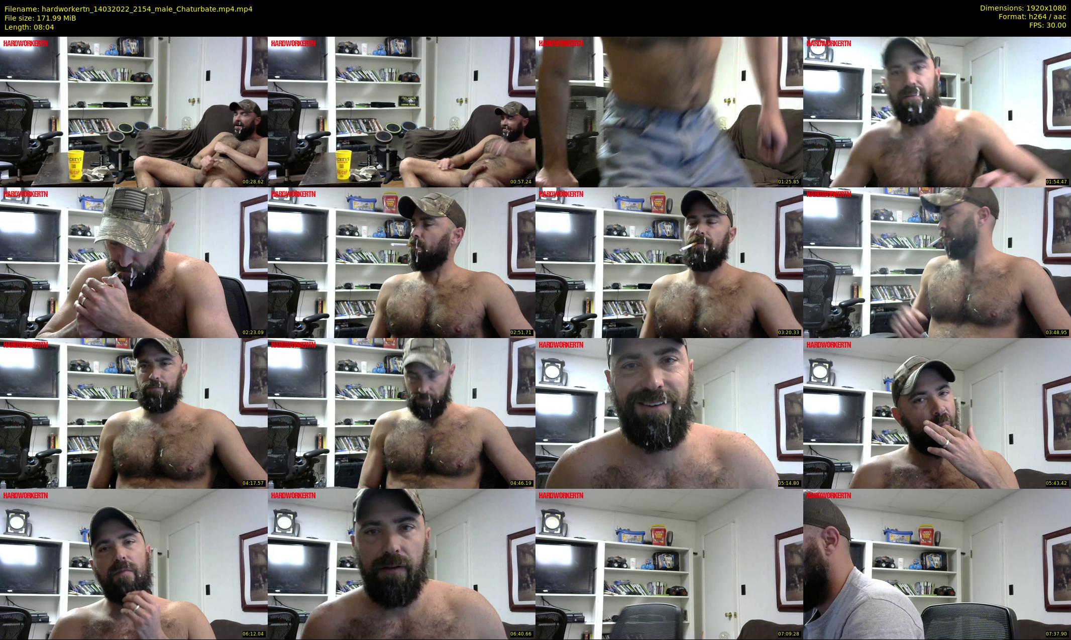 hardworkertn — 9 minute Chaturbate male cam show recording, 1080p, Mar 14, 2022