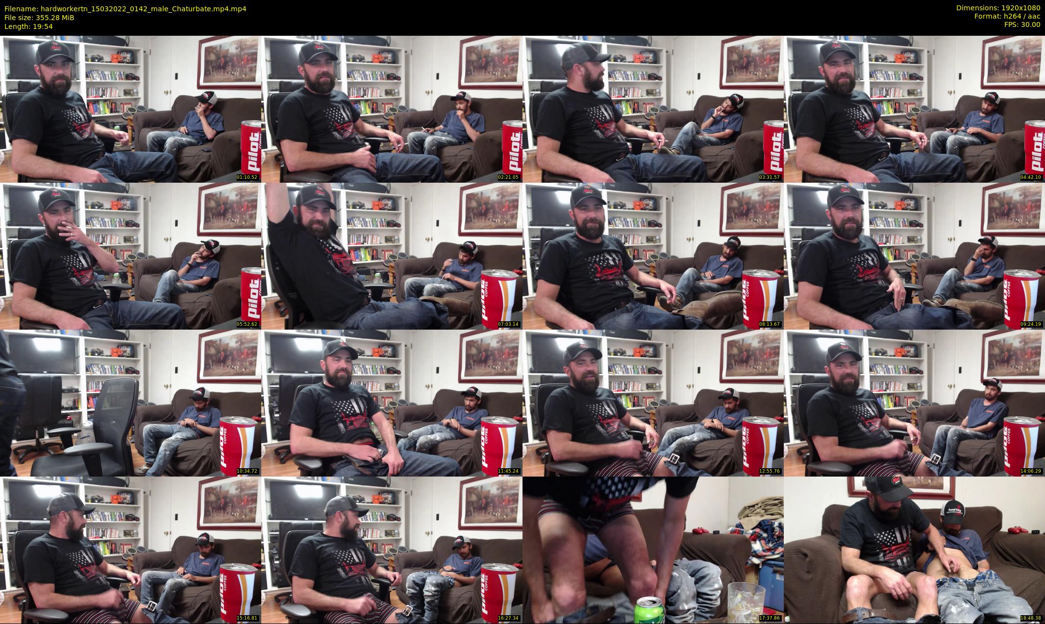 hardworkertn — 20 minute Chaturbate male cam show recording, 1080p, Mar 15, 2022