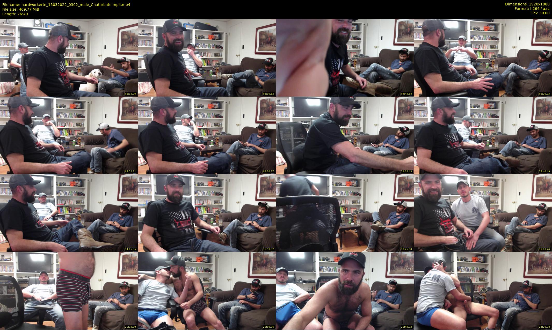 hardworkertn — 27 minute Chaturbate male cam show recording, 1080p, Mar 15, 2022