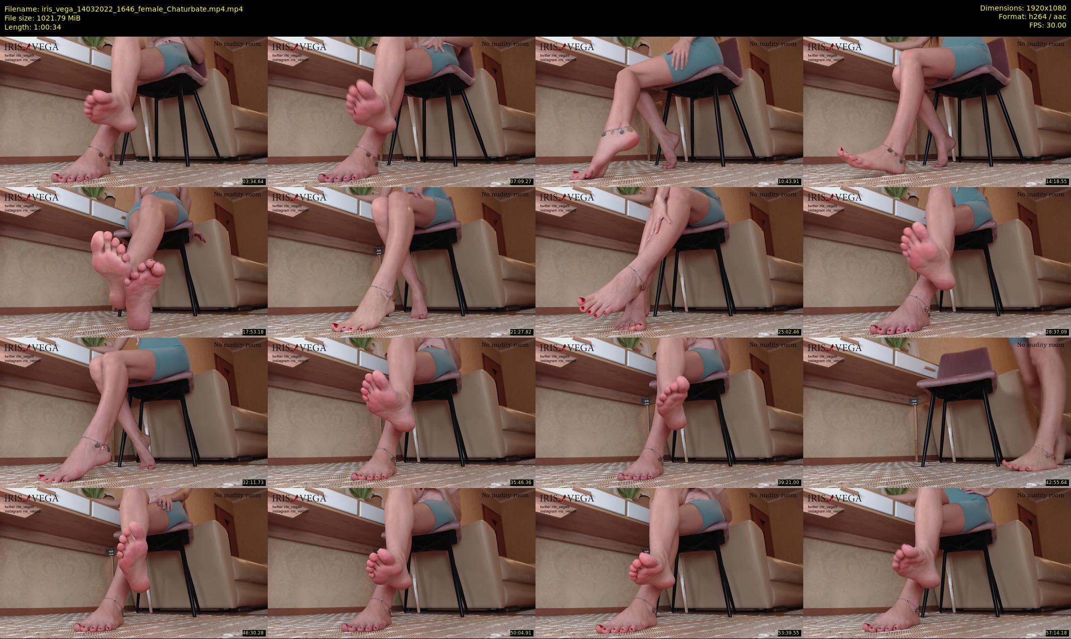 iris_vega — 61 minute Chaturbate female cam show recording, 1080p, Mar 14, 2022