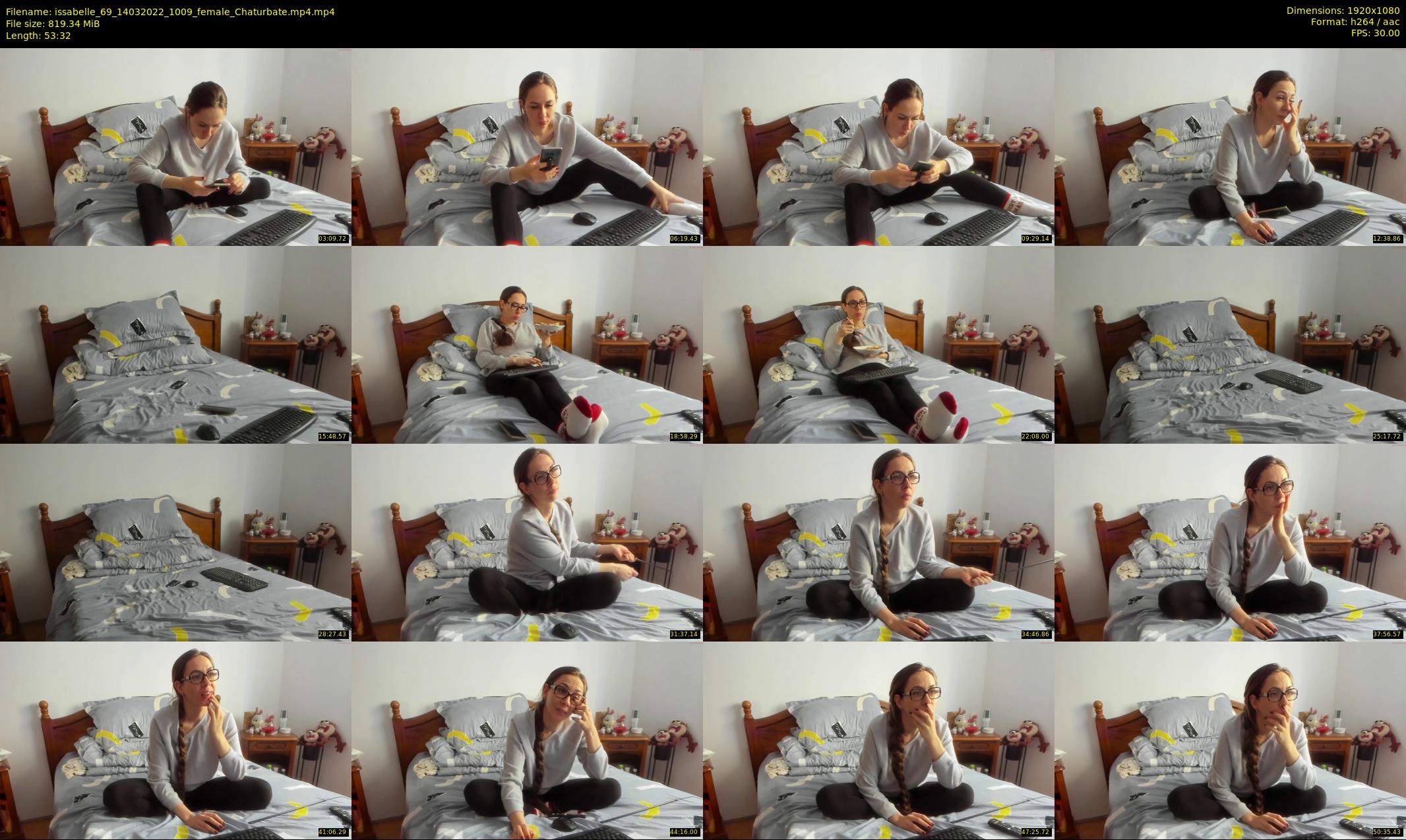 issabelle_69 — 54 minute Chaturbate couple cam show recording, 1080p, Mar 14, 2022