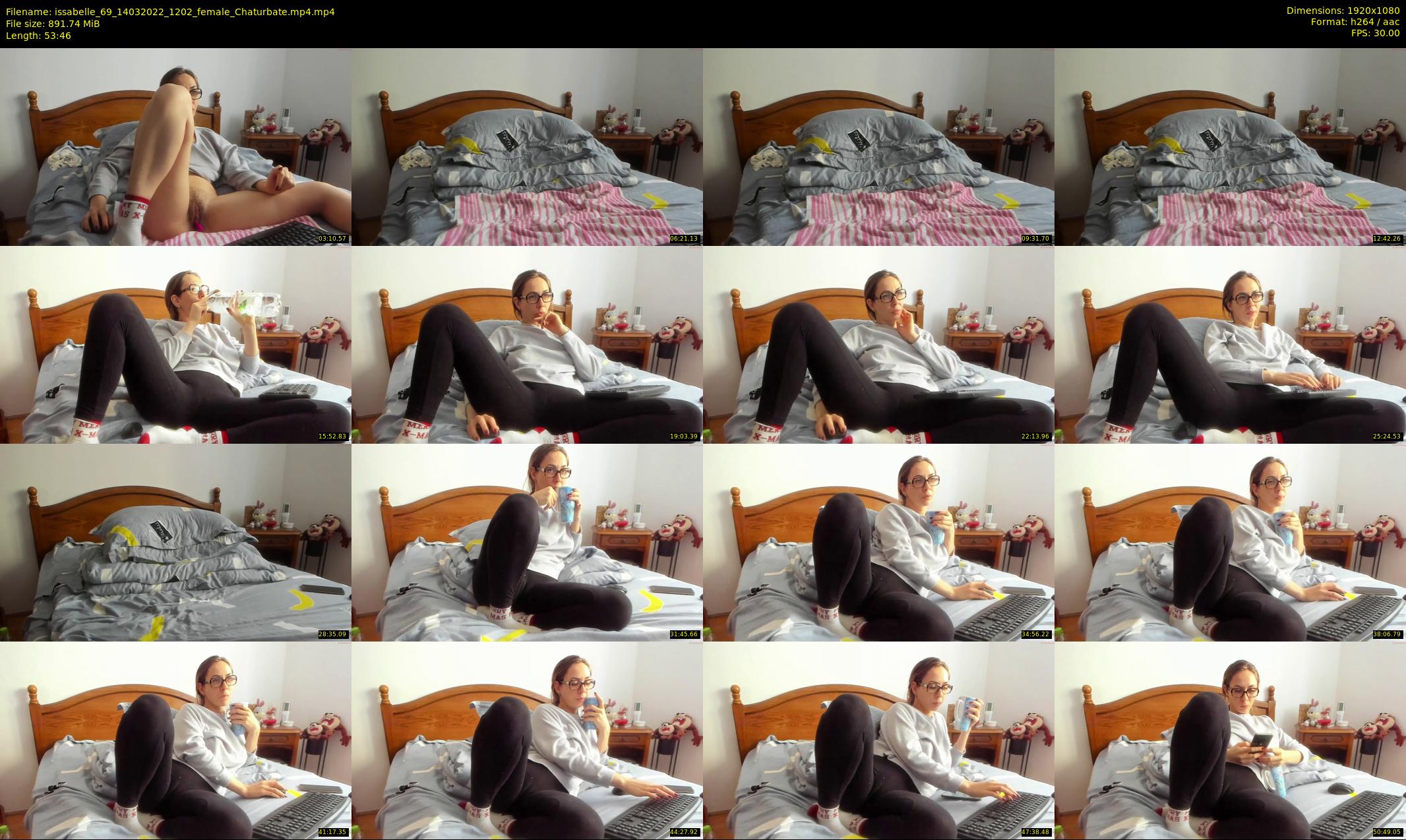issabelle_69 — 54 minute Chaturbate couple cam show recording, 1080p, Mar 14, 2022