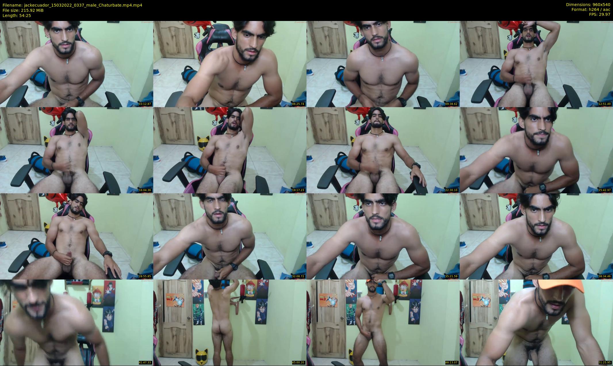 jackecuador — 55 minute Chaturbate male cam show recording, 480p, Mar 15, 2022