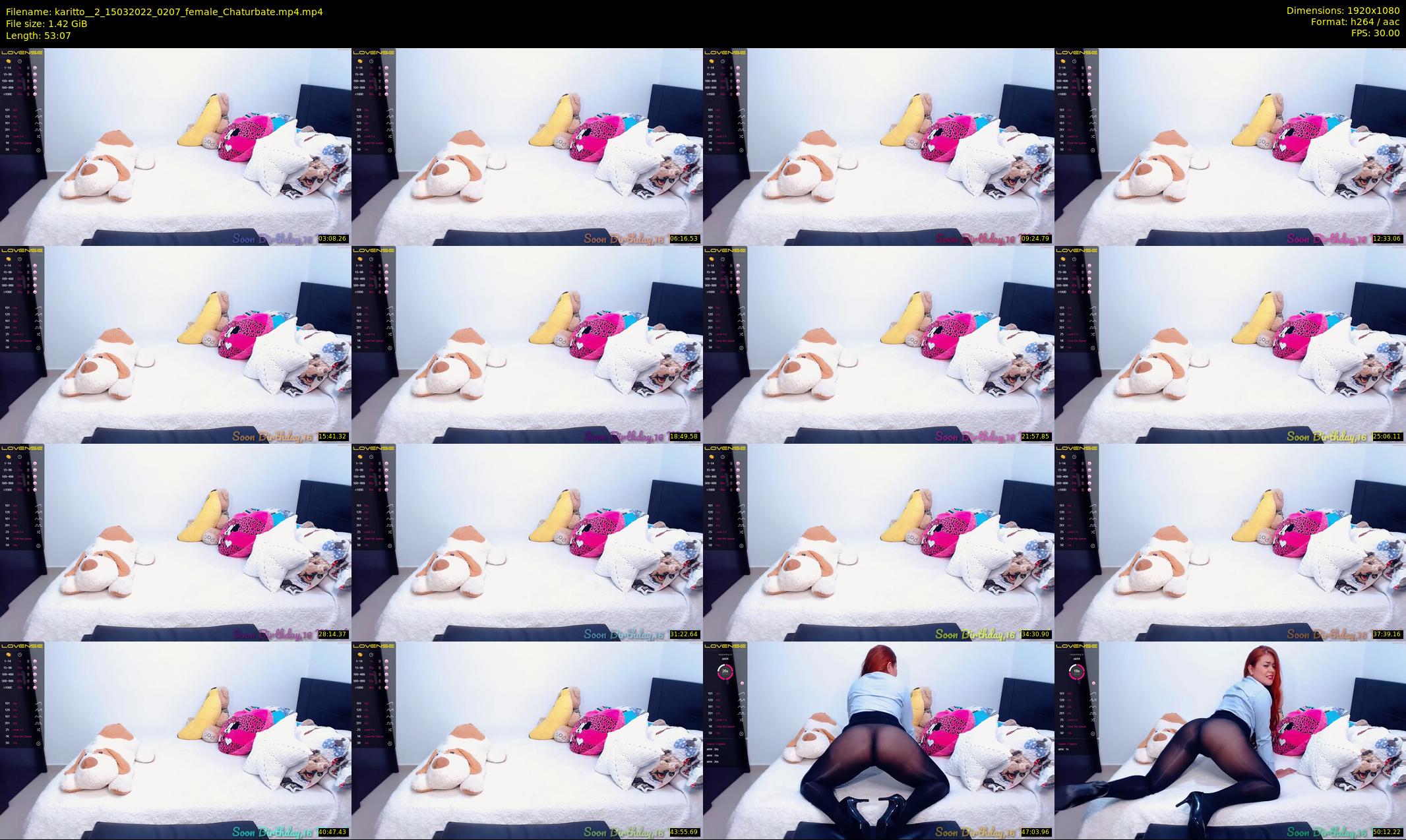 karitto__2 — 54 minute Chaturbate female cam show recording, 1080p, Mar 15, 2022