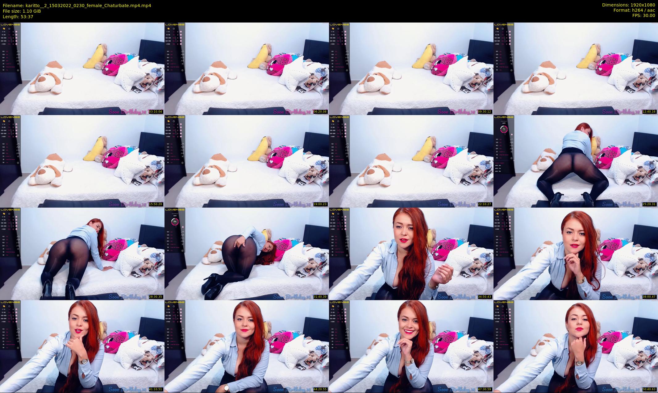 karitto__2 — 54 minute Chaturbate female cam show recording, 1080p, Mar 15, 2022