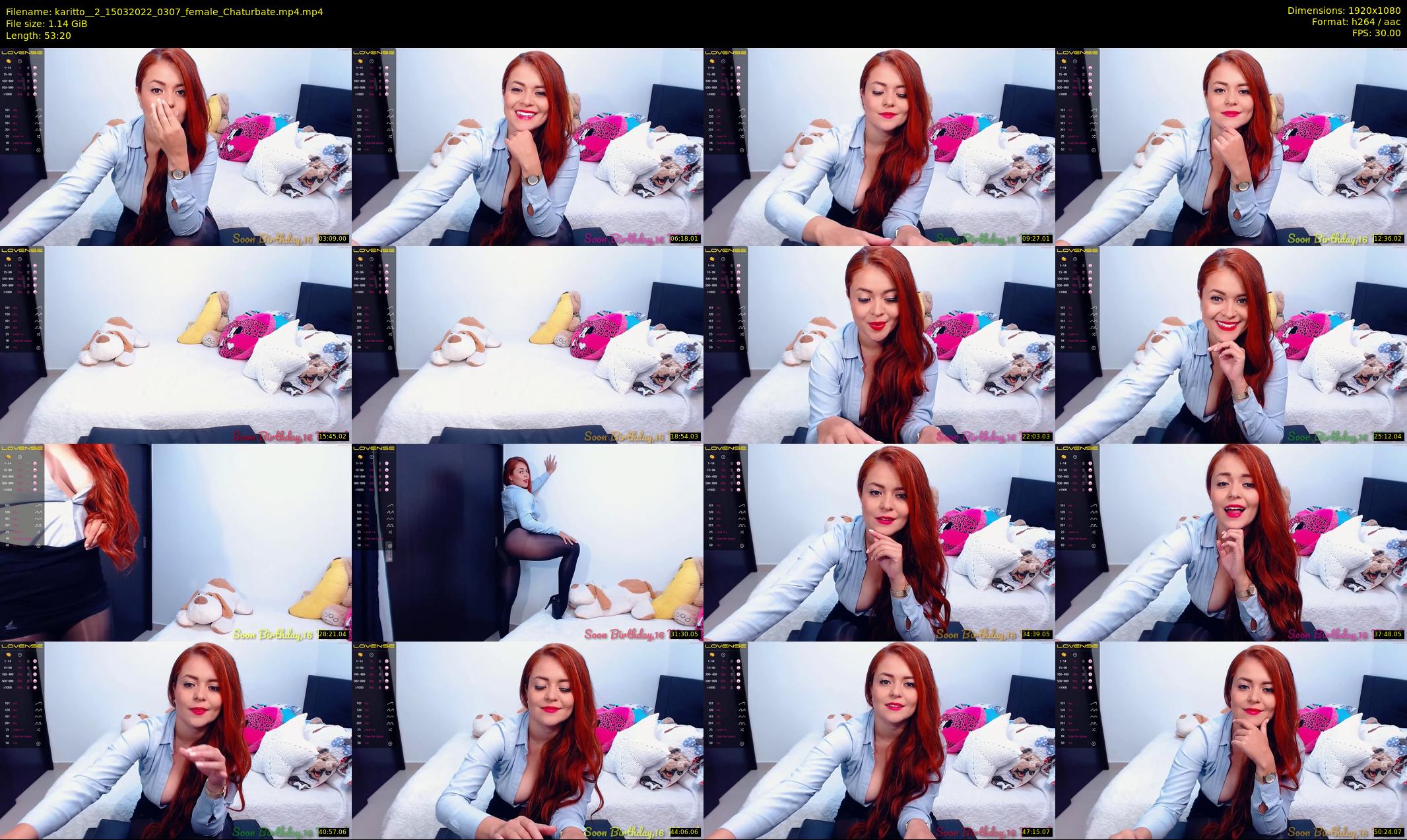 karitto__2 — 54 minute Chaturbate female cam show recording, 1080p, Mar 15, 2022