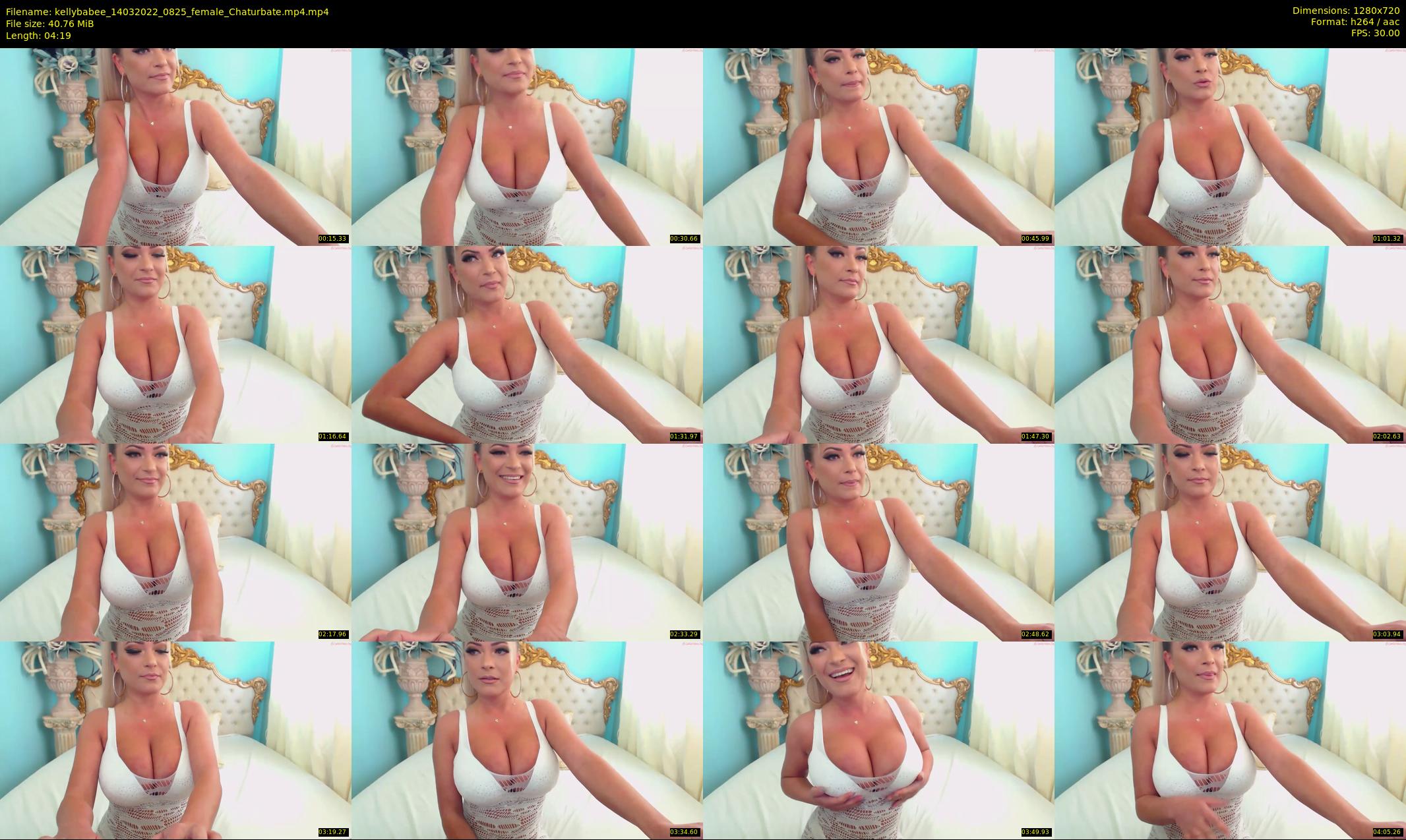 kellybabee — 5 minute Chaturbate female cam show recording, 720p, Mar 14, 2022