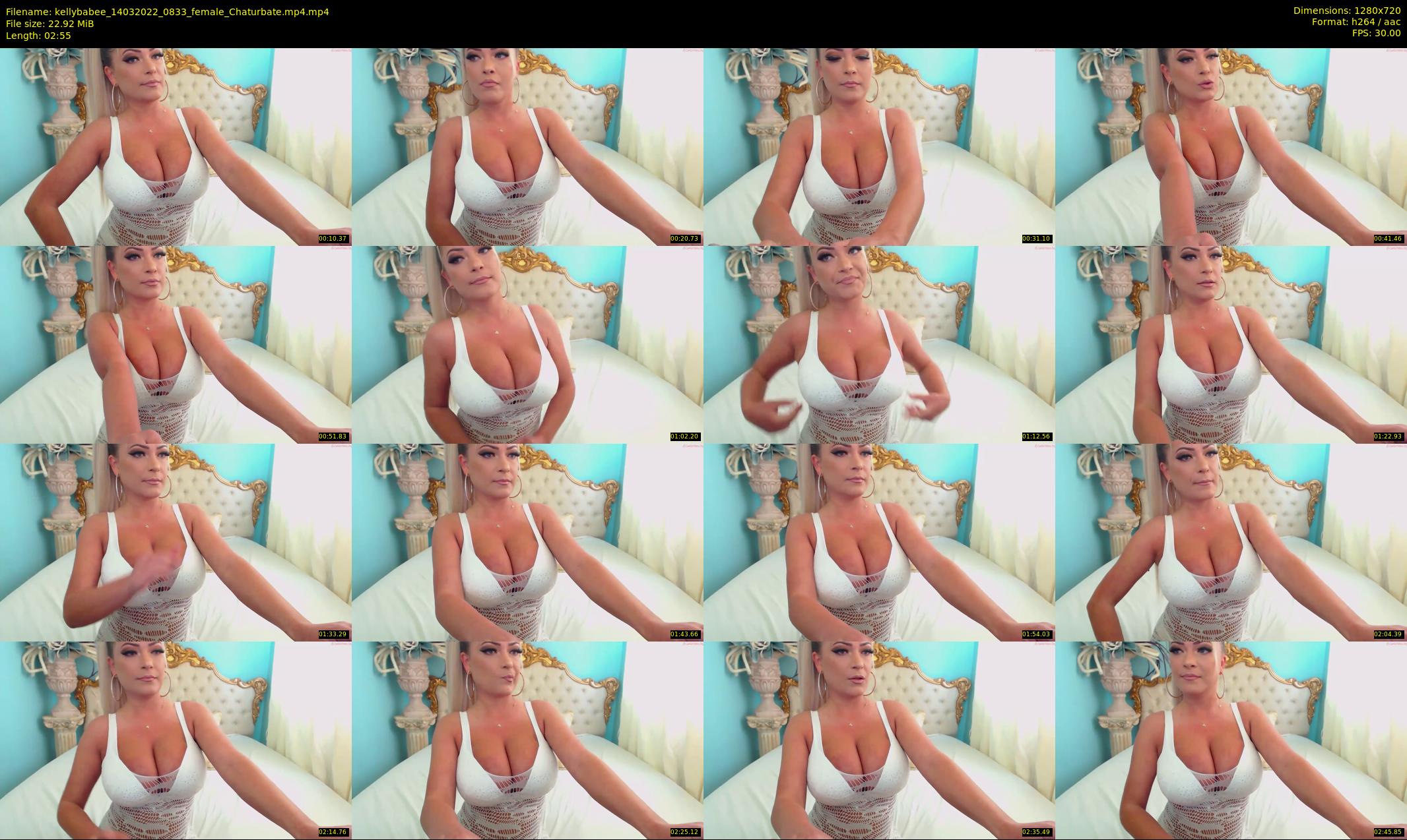 kellybabee — 3 minute Chaturbate female cam show recording, 720p, Mar 14, 2022