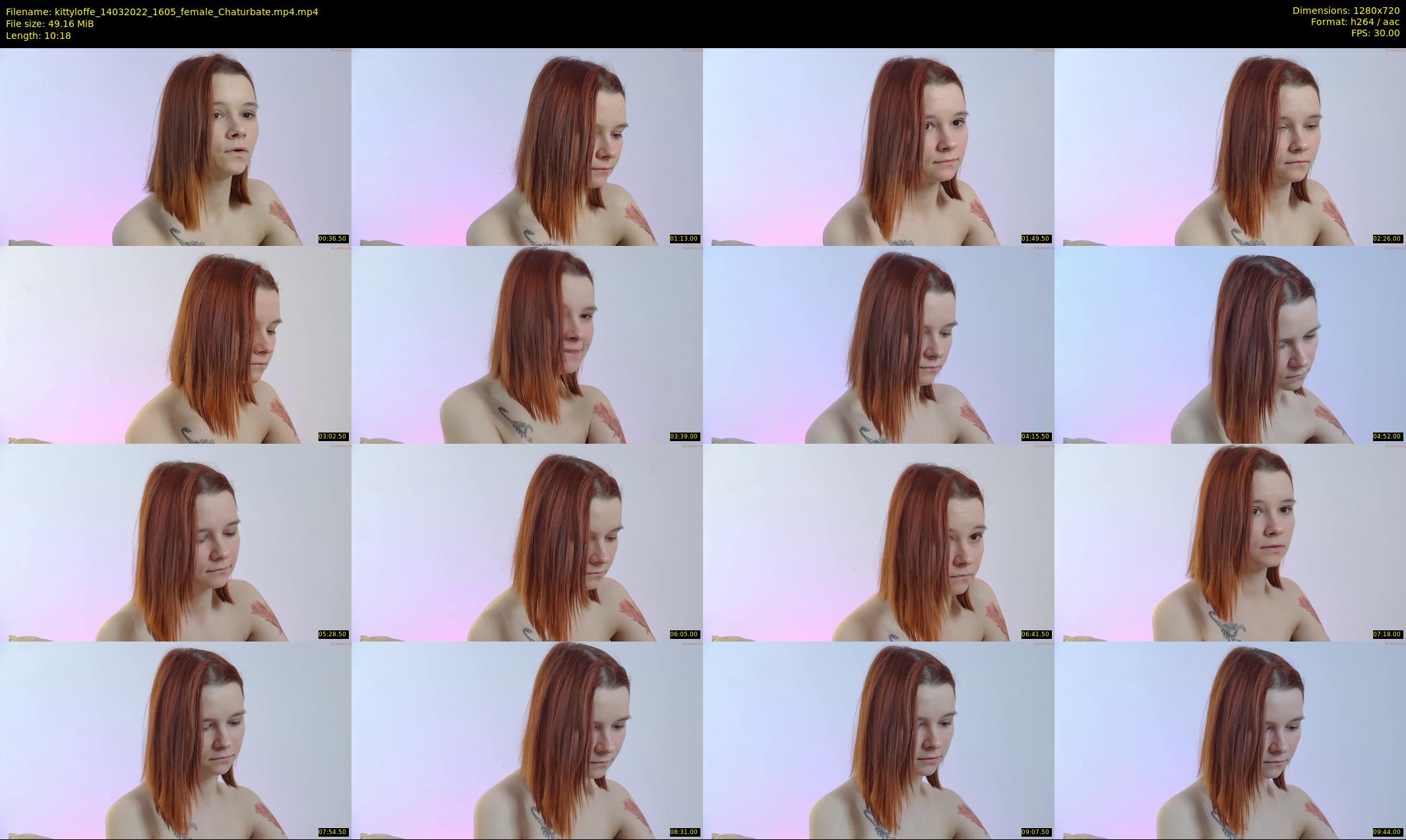 kittyloffe — 11 minute Chaturbate female cam show recording, 720p, Mar 14, 2022