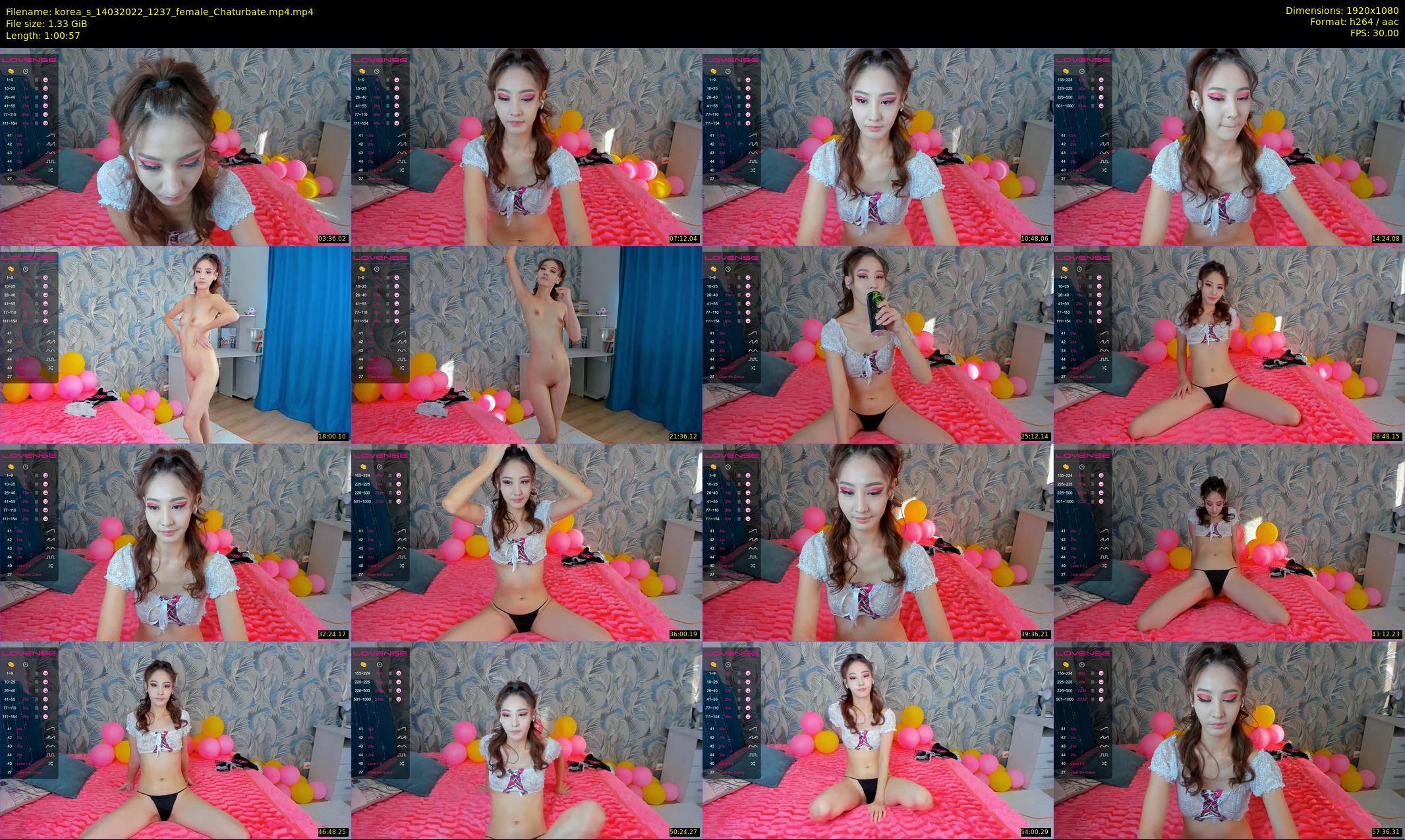 korea_s — 61 minute Chaturbate female cam show recording, 1080p, Mar 14, 2022