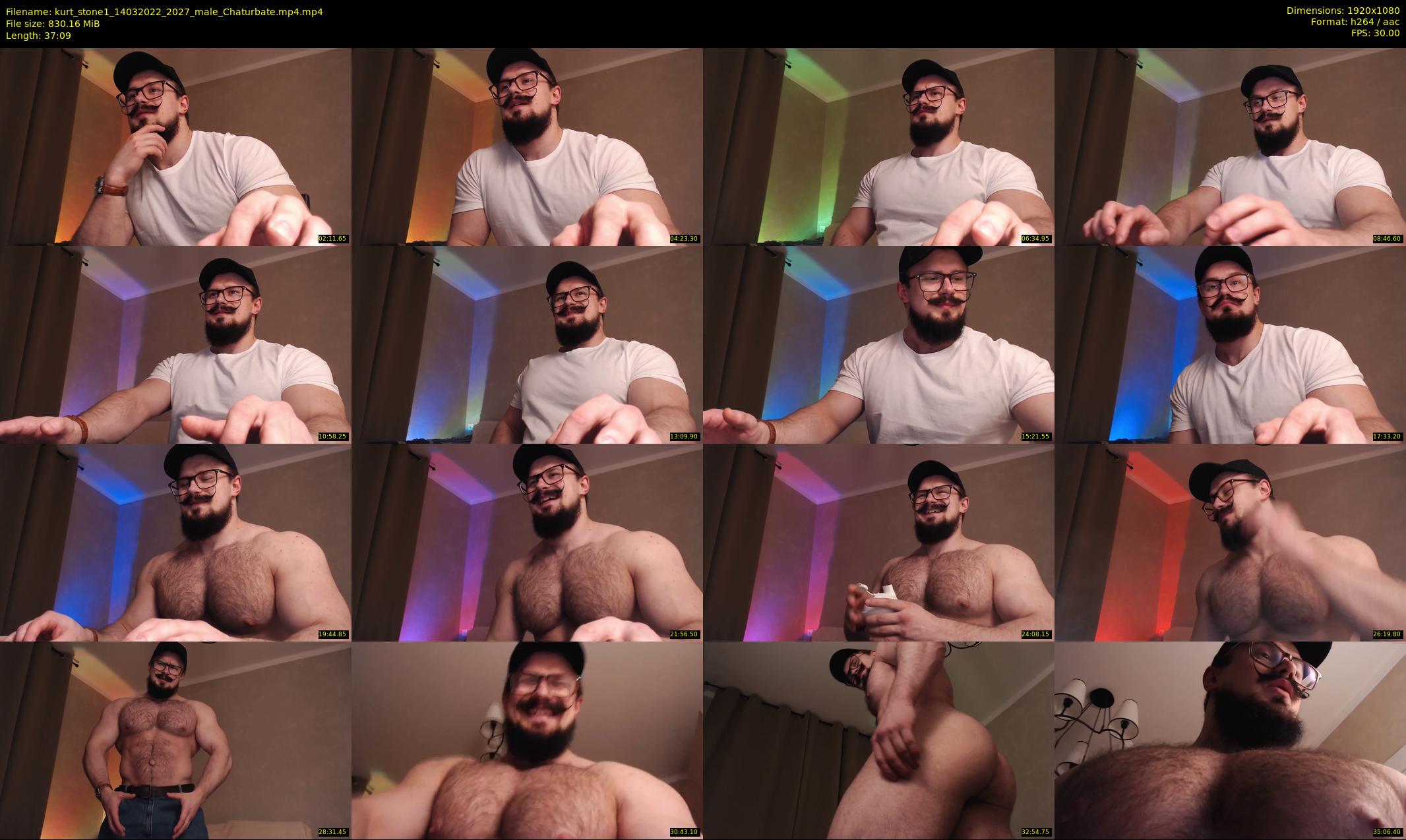 kurt_stone1 — 38 minute Chaturbate male cam show recording, 1080p, Mar 14, 2022