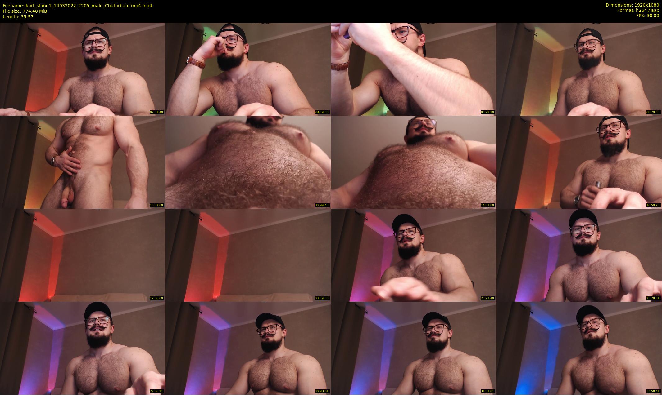 kurt_stone1 — 36 minute Chaturbate male cam show recording, 1080p, Mar 14, 2022