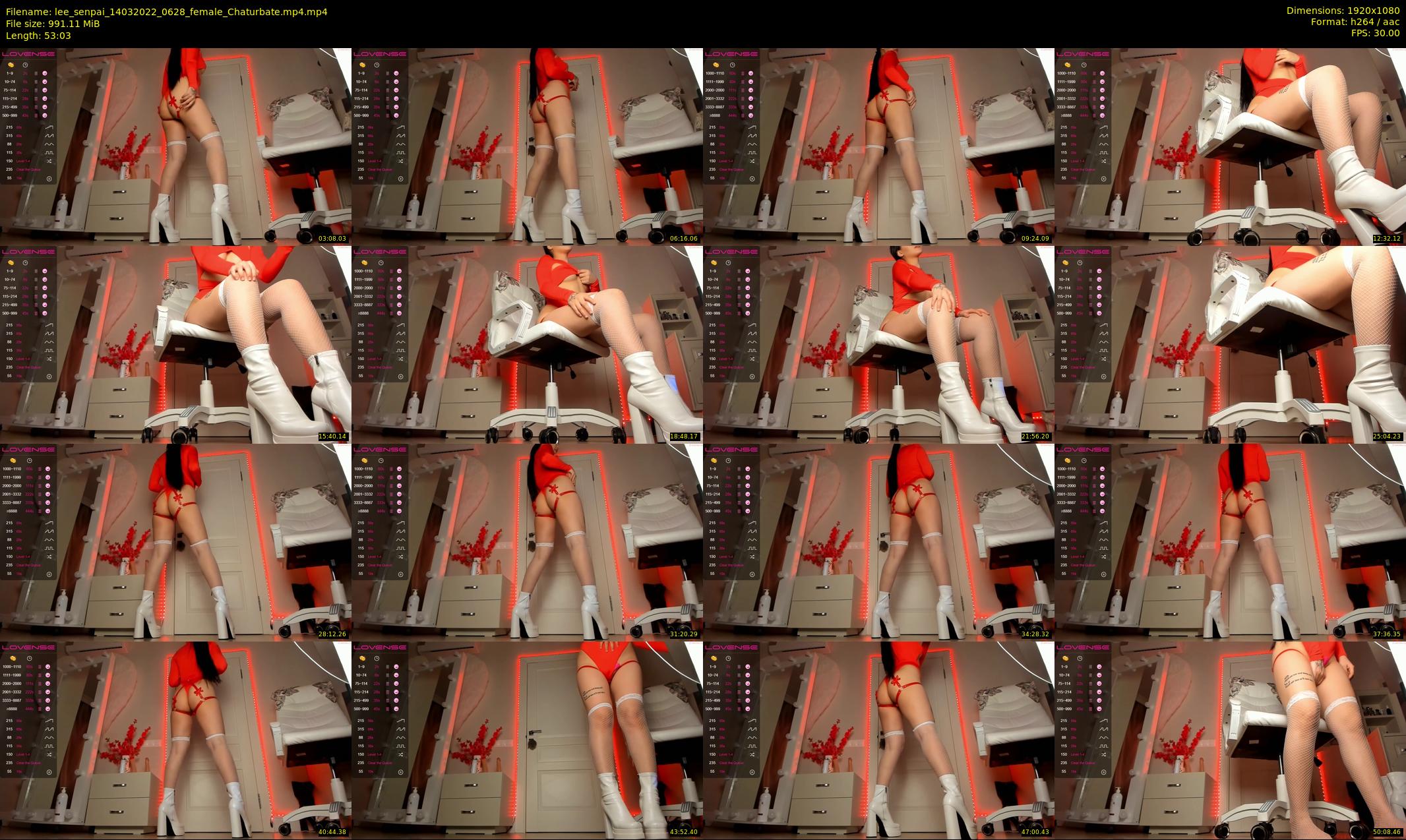 lee_senpai — 54 minute Chaturbate female cam show recording, 1080p, Mar 14, 2022
