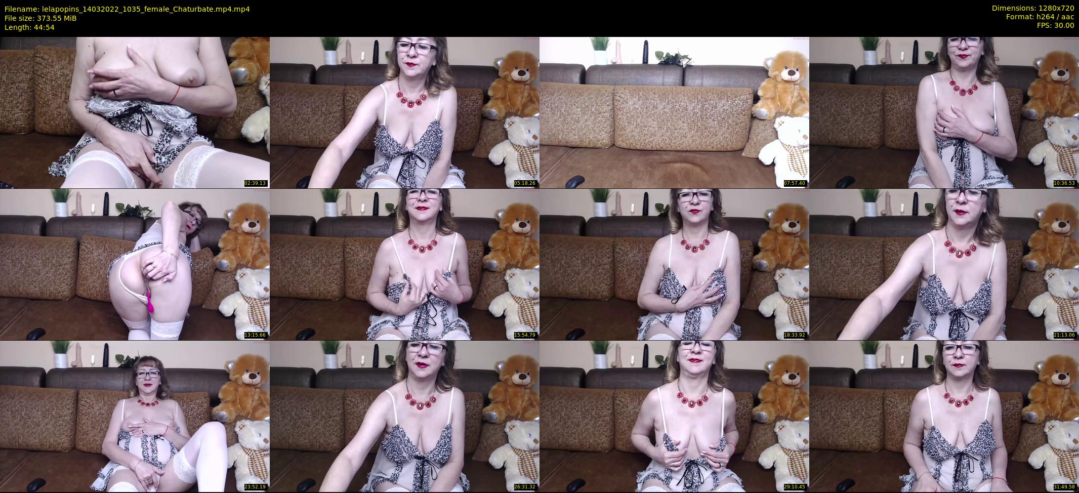 lelapopins — 45 minute Chaturbate female cam show recording, 720p, Mar 14, 2022