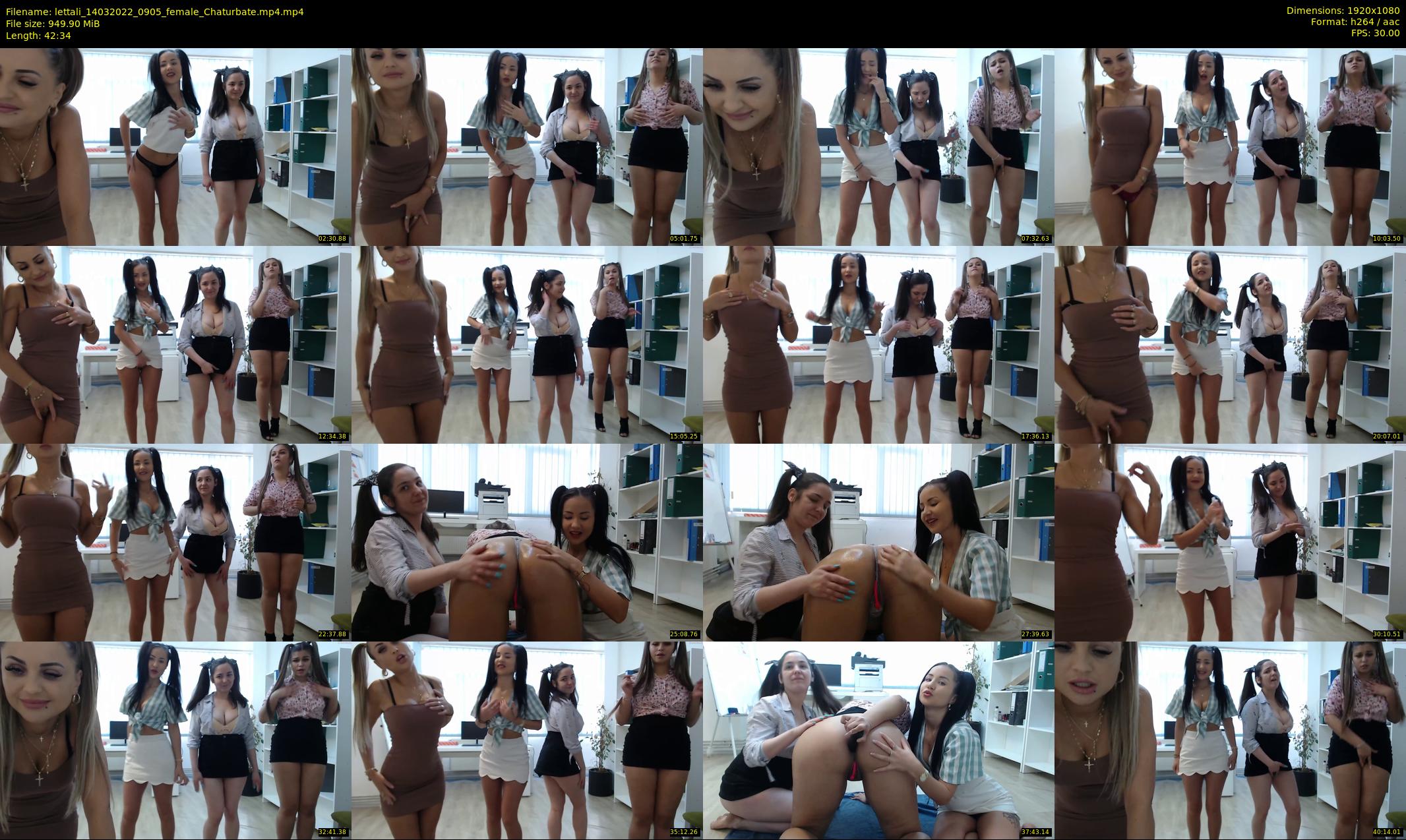 lettali — 43 minute Chaturbate female cam show recording, 1080p, Mar 14, 2022