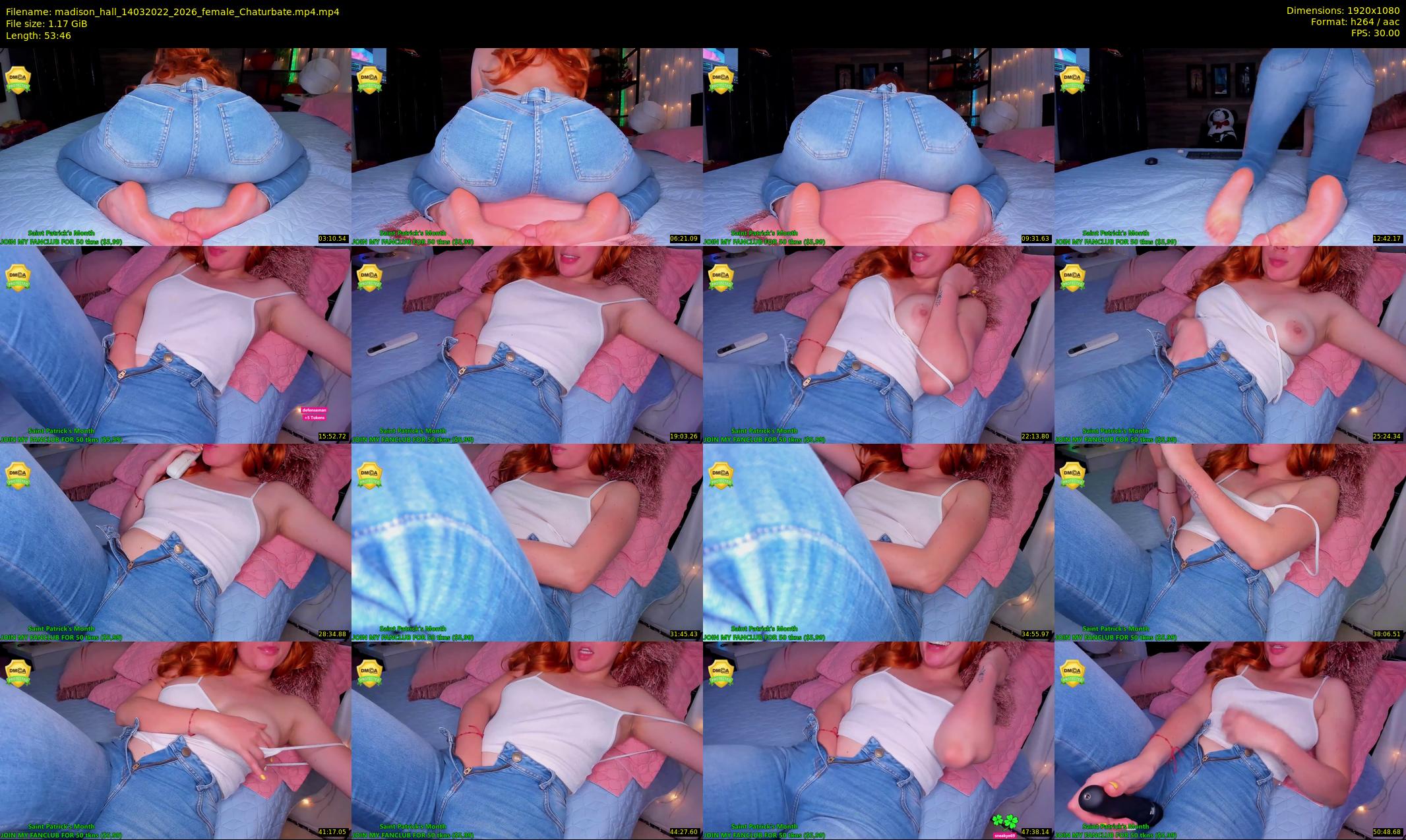 madison_hall — 54 minute Chaturbate female cam show recording, 1080p, Mar 14, 2022