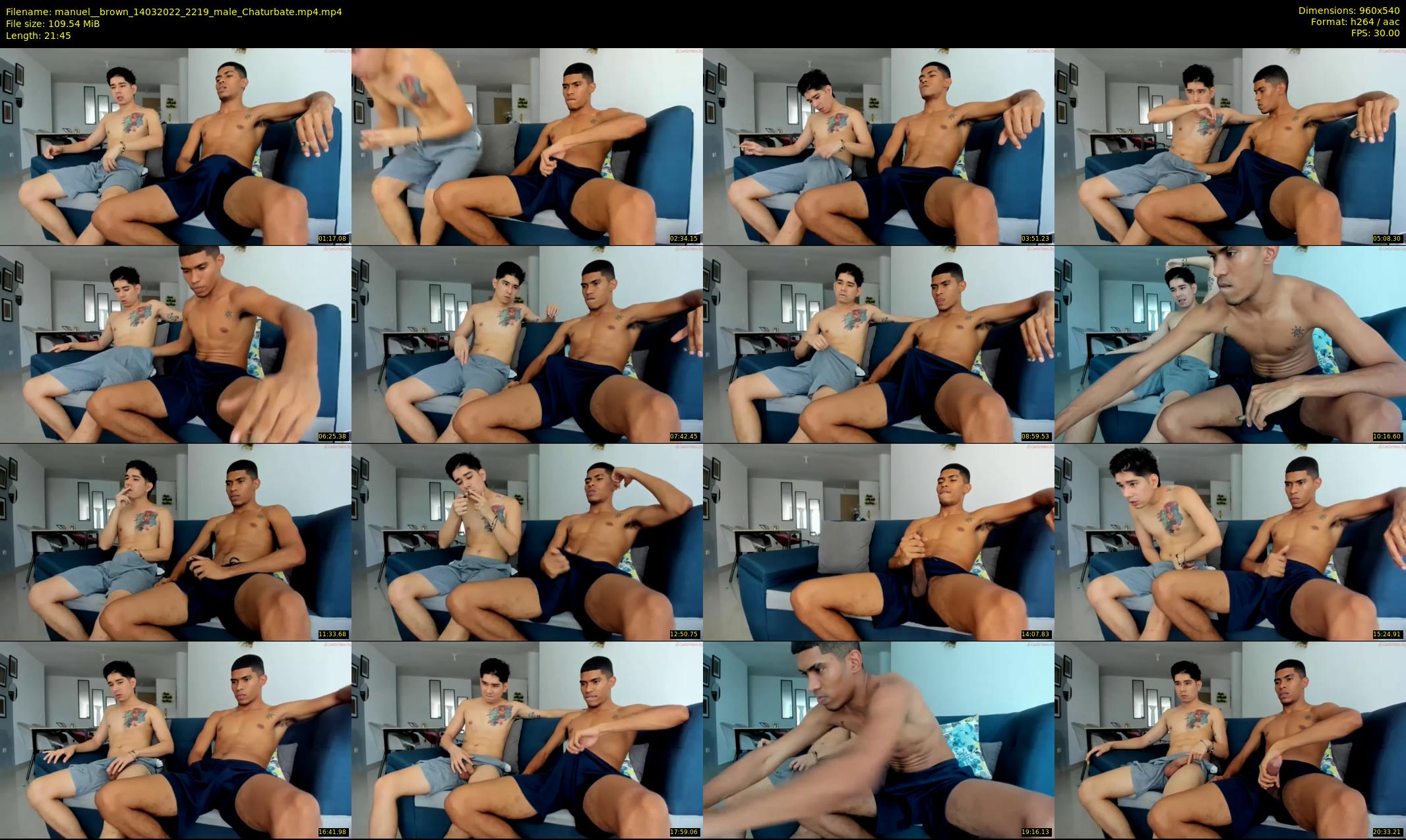 manuel__brown — 22 minute Chaturbate male cam show recording, 480p, Mar 14, 2022