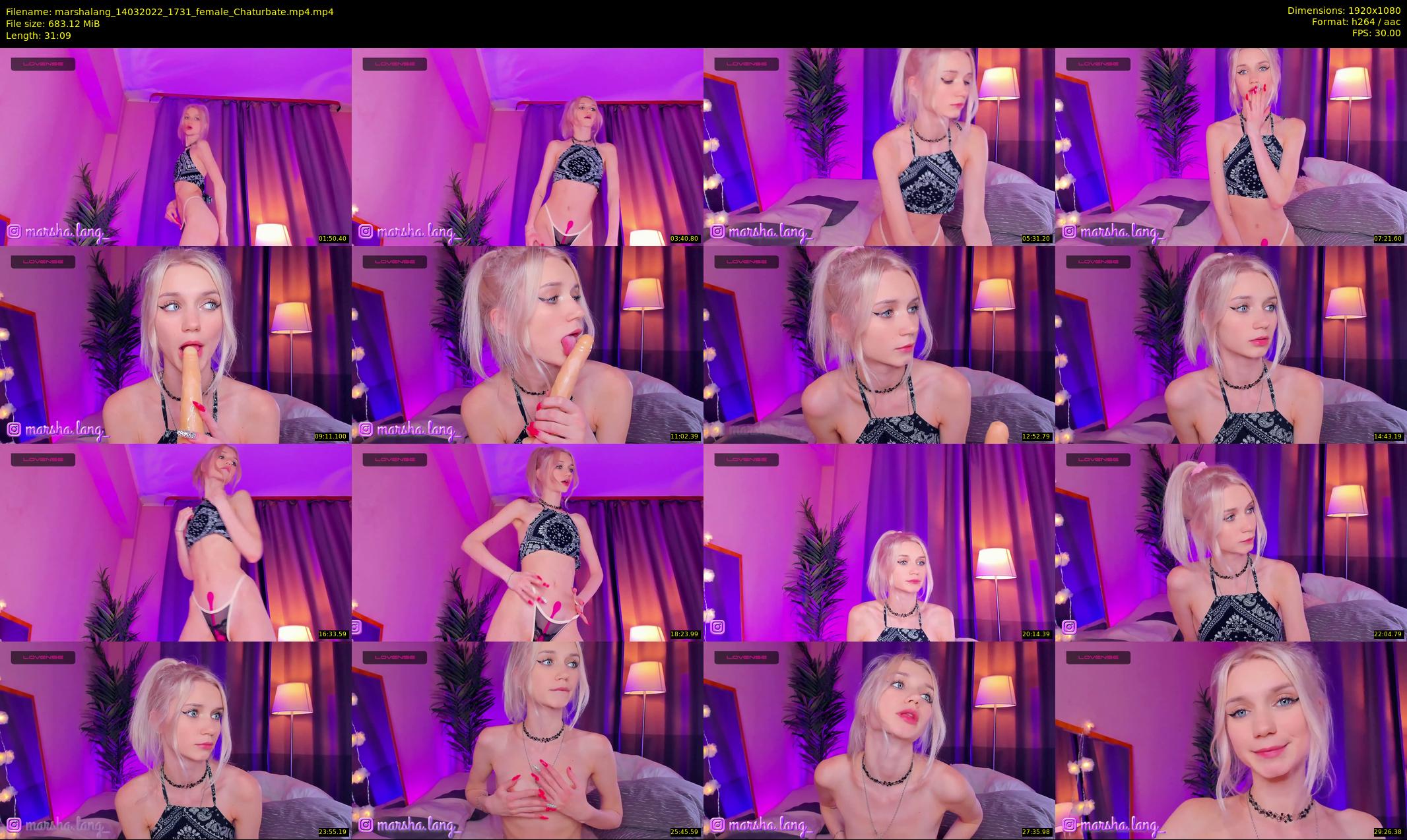marshalang — 32 minute Chaturbate couple cam show recording, 1080p, Mar 14, 2022