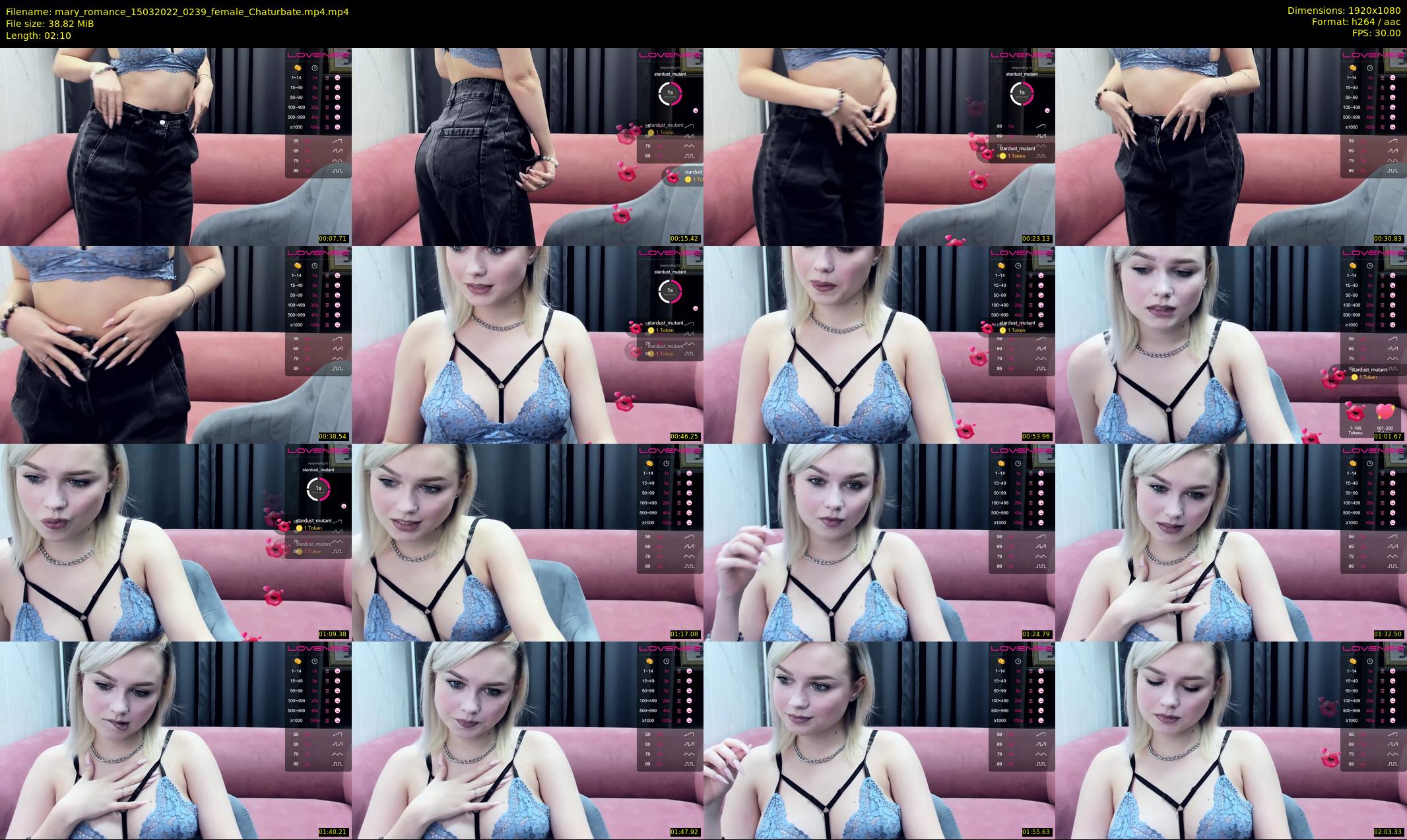mary_romance — 3 minute Chaturbate female cam show recording, 1080p, Mar 15, 2022