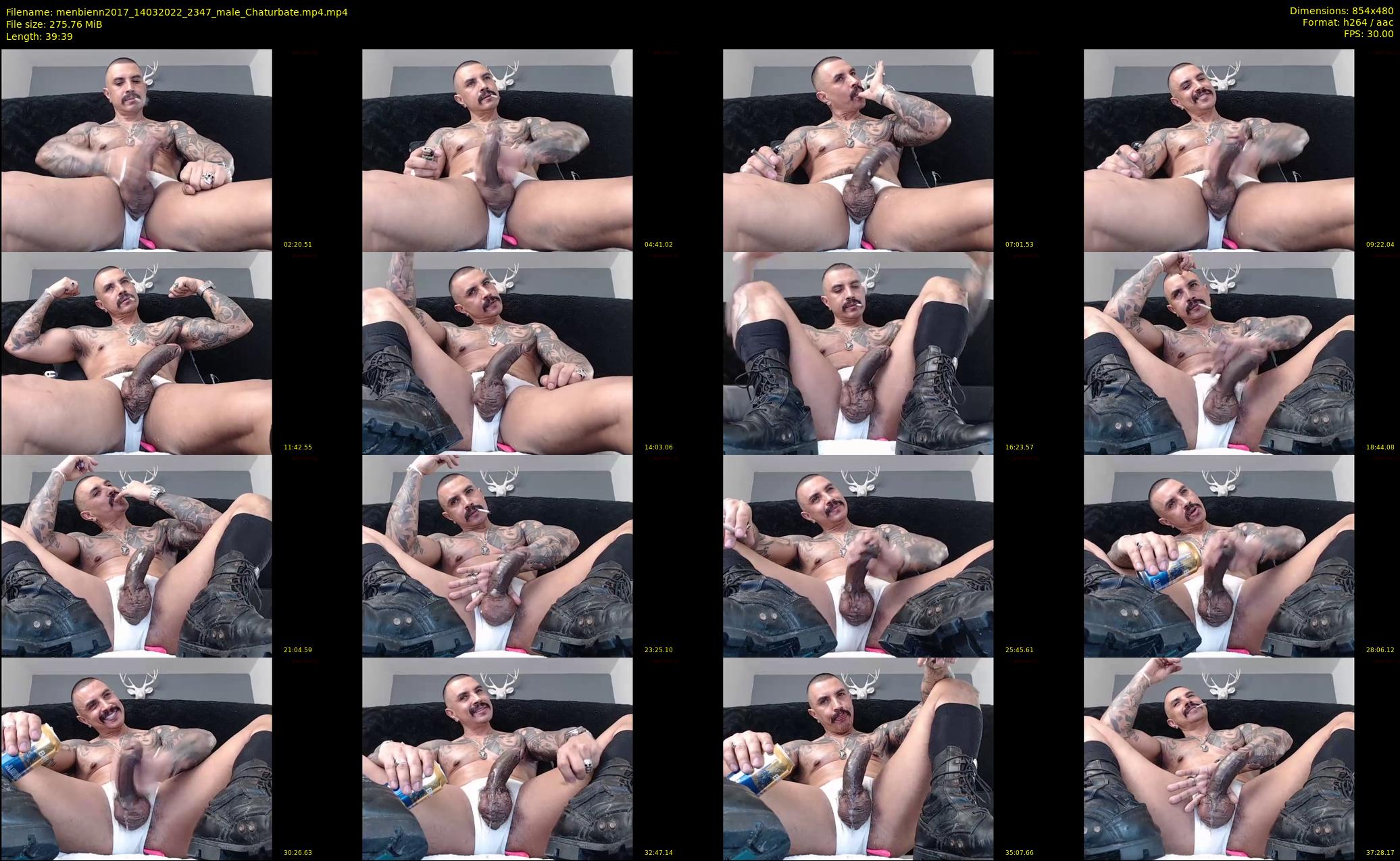 menbienn2017 — 40 minute Chaturbate male cam show recording, 480p, Mar 14, 2022